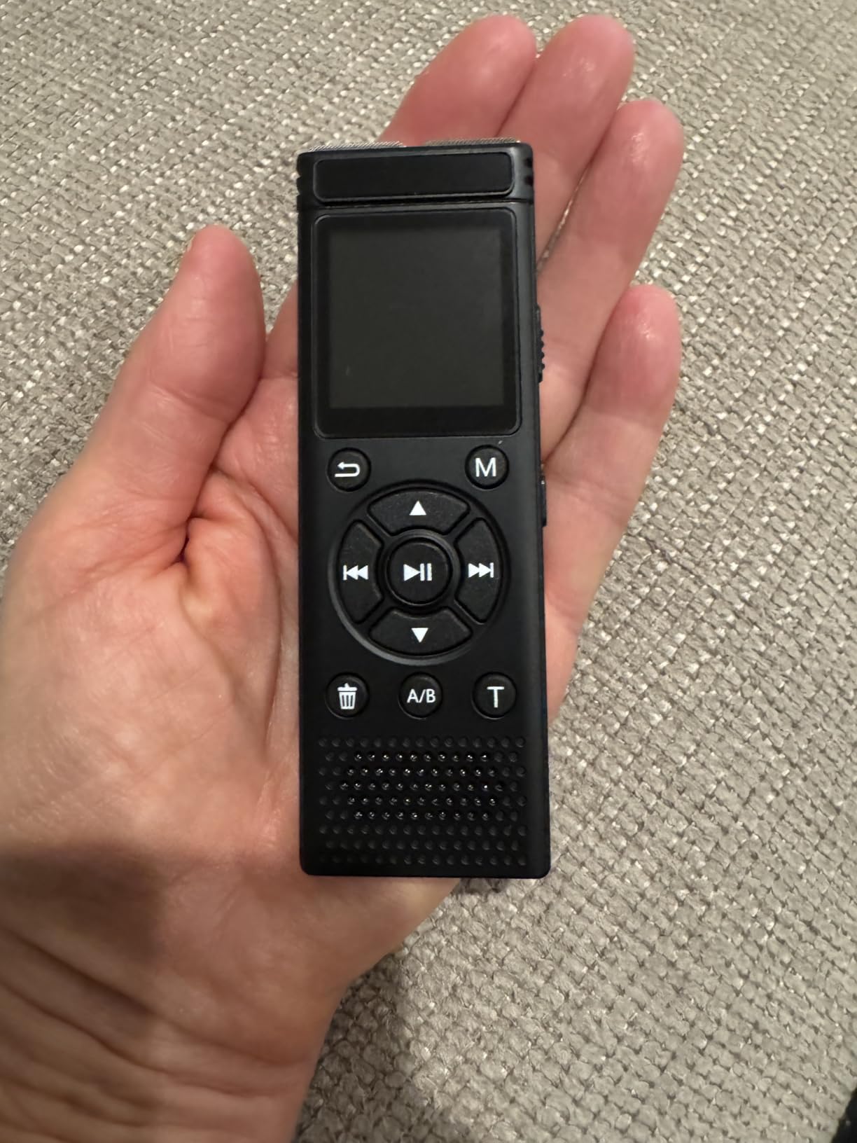 136GB Digital Voice Recorder with Playback,9000 Hours Audio Recording Device,Voice Activated Recorder with Noise Reduction,A-B Repeat,Mp3 Player and Password for Lectures Meeting/Classes/Interviews customer photo 1