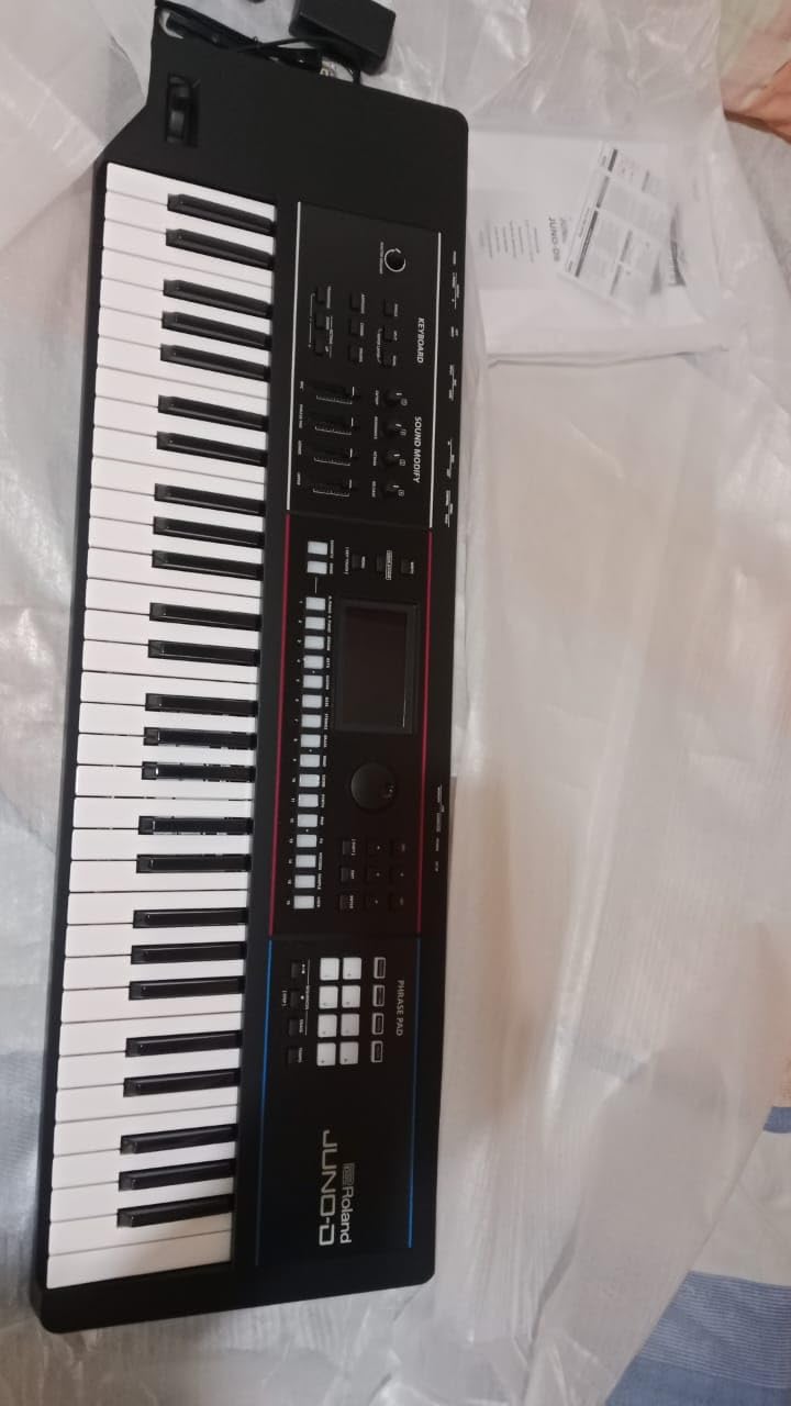 Roland JUNO-D6 Synthesizer | 61-Note Keyboard with Synth Action | ZEN-Core Engine with Over 3800 Onboard Sounds | Intuitive Creative Tools | USB-C Audio/MIDI Interface customer photo 2