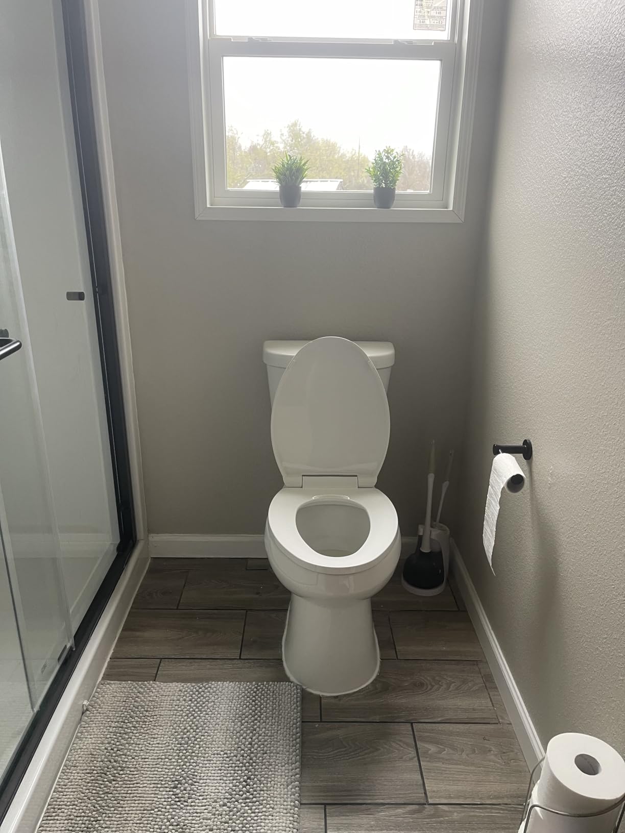 HOROW 17 Inch Comfort Height Toilet, ADA Chair Height Two Piece Elongated Toilet for Seniors, Elderly & Tall Adults, Powerful MAP 1000g Flush, Dual Flush 1.1/1.6 GPF, Soft Close Seat, 12