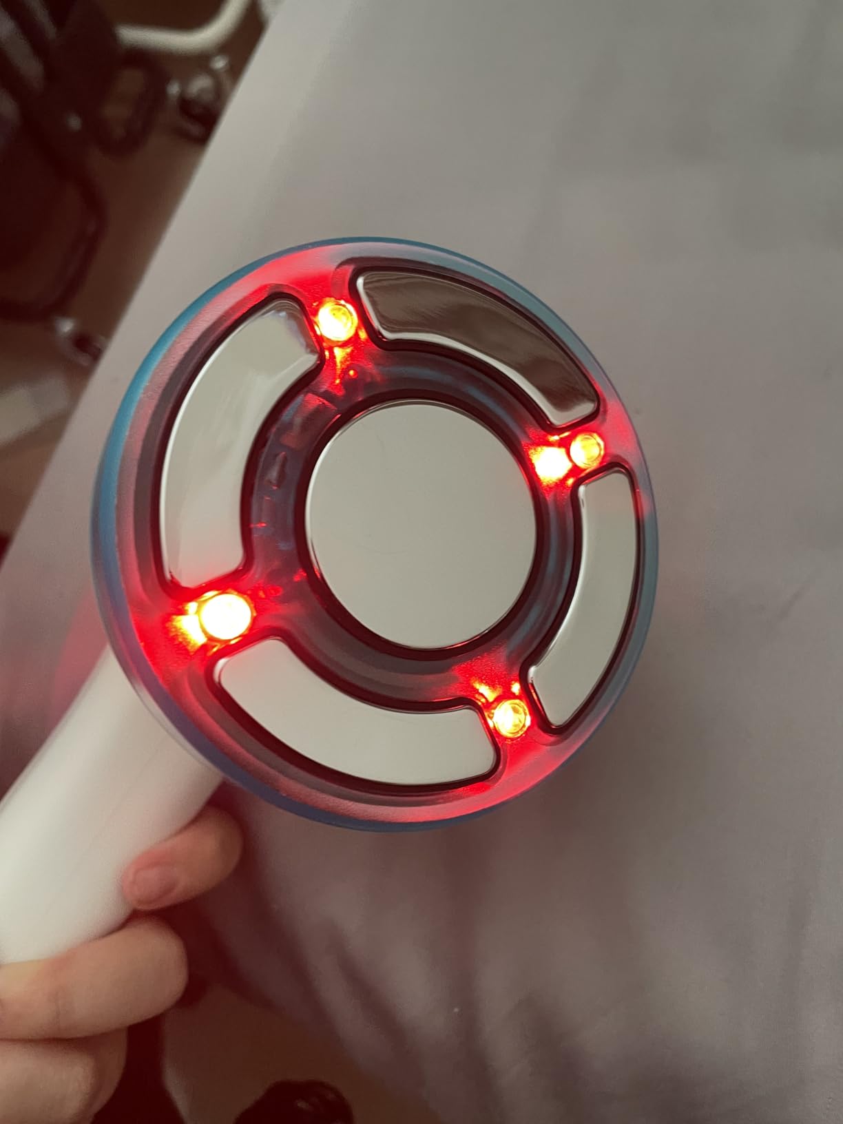 Radio Frequency Induced Heat-Palm NRG Cellulite Body Device customer photo 1