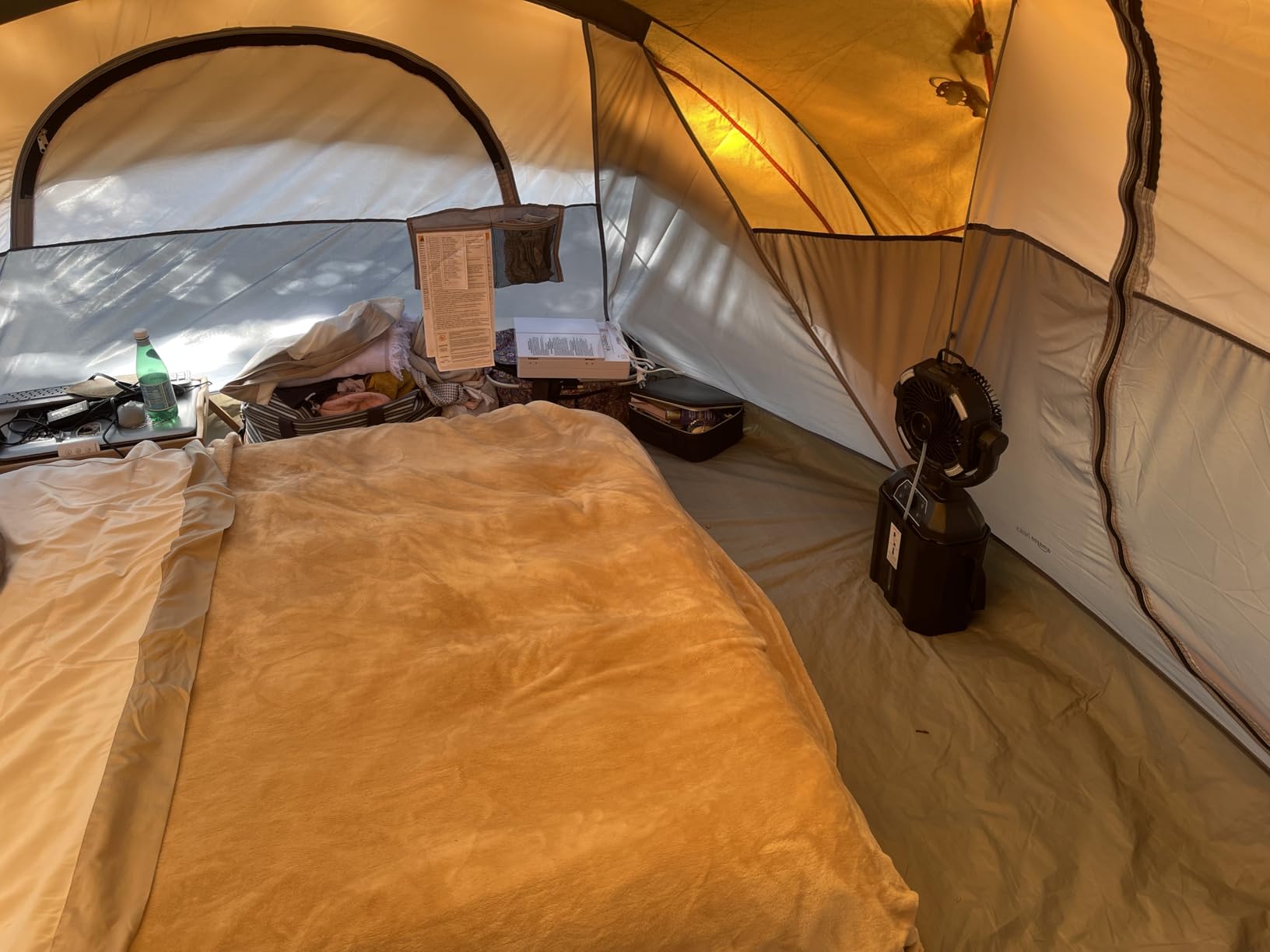 Amazon Basics Camping Tent, 3-Season Dome Design with Rainfly customer photo 1