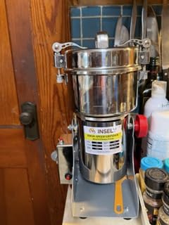 750g Grain Mill,Flour Mill Grinder for Home-Swing | High Speed Electric 304 Stainless Steel;Flour Mill for Wheat, Spices, Corn and Dry Food customer photo 2