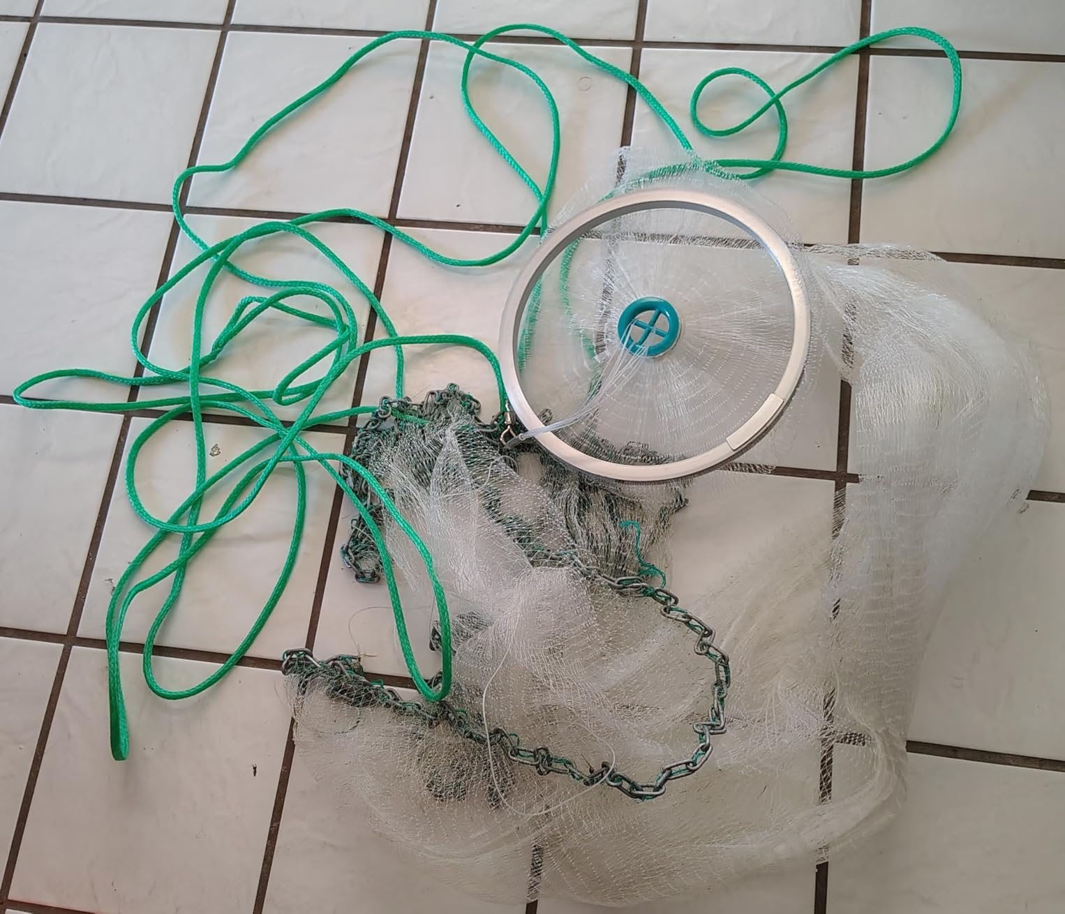 Cast Net for Bait Fishing, Chain Bottom customer photo 1