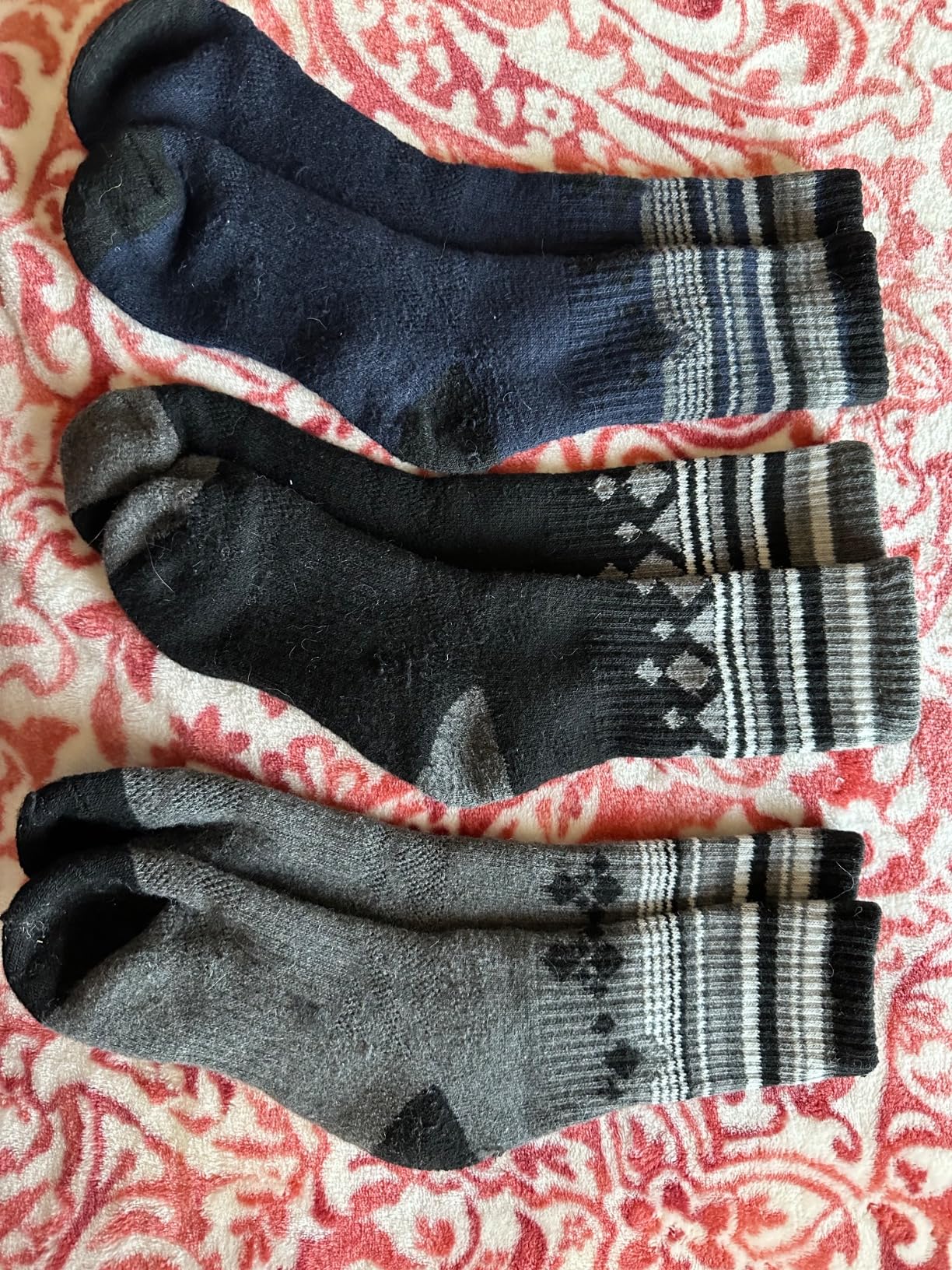Merino Wool Hiking Socks for Women Men Thermal Winter Warm Thick Cushion Moisture Wicking Crew Work Boot Socks customer photo 2