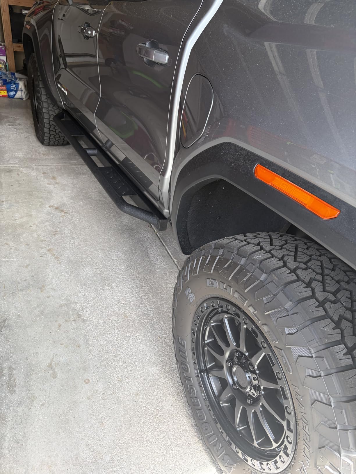 Tyger Auto Trax Side Steps Compatible with 2015-2026 Chevy Colorado GMC Canyon | Crew Cab | TG-TX7C29828 | Textured Black Rail Running Board customer photo 1