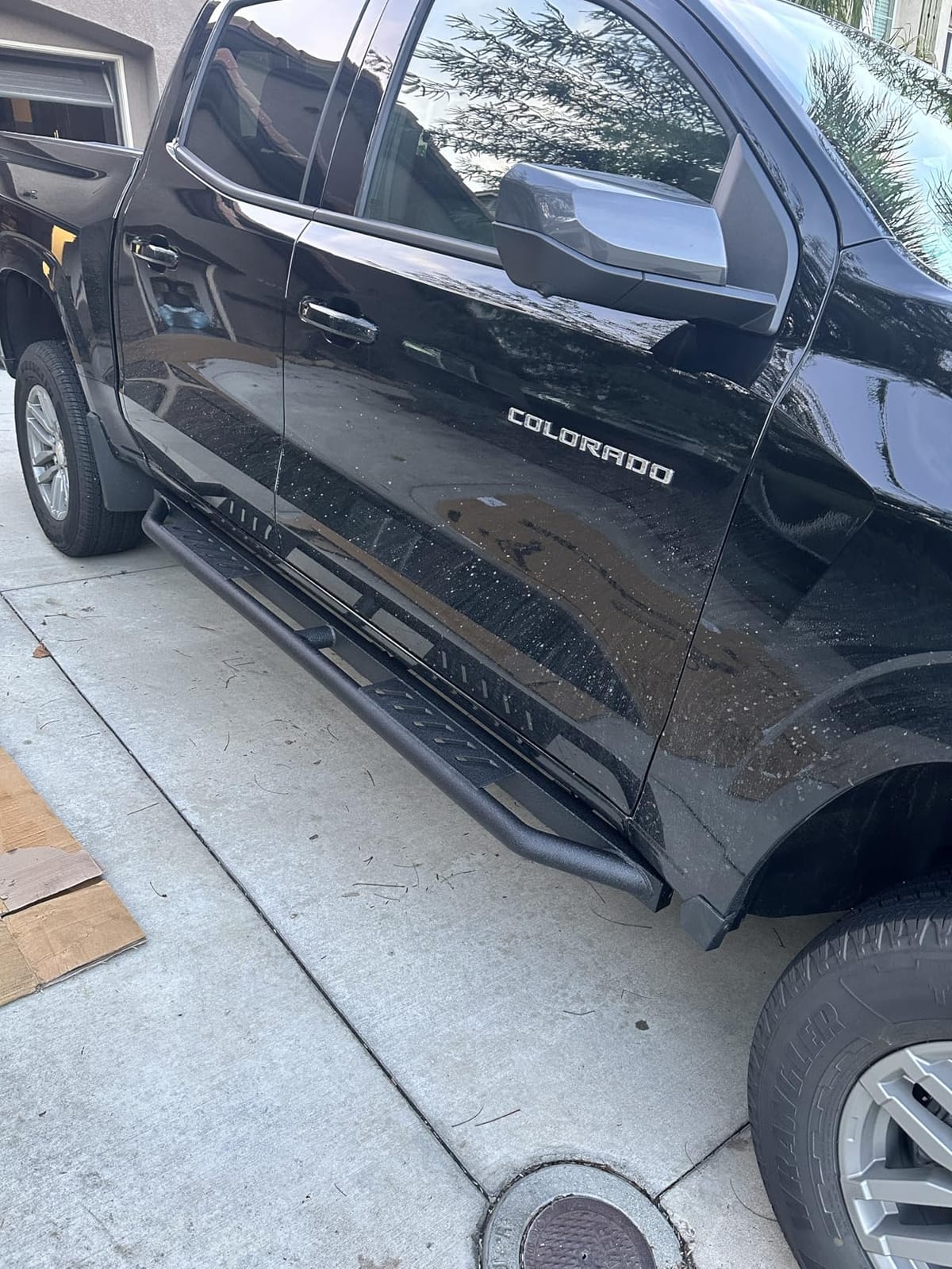Tyger Auto Trax Side Steps Compatible with 2015-2026 Chevy Colorado GMC Canyon | Crew Cab | TG-TX7C29828 | Textured Black Rail Running Board customer photo 2