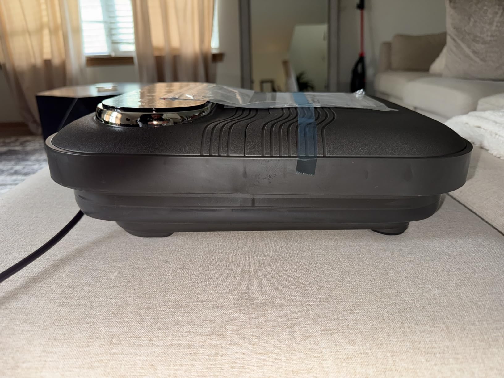 OOAMBB Collapsible Foot Spa with Heat, Bubble and Temp Control, Foot Bath Massager with XL Touch Screen and Massage Rollers, Foot Soaking Tub, Pedicure Foot spa for Stress Relief (Grey) customer photo 1