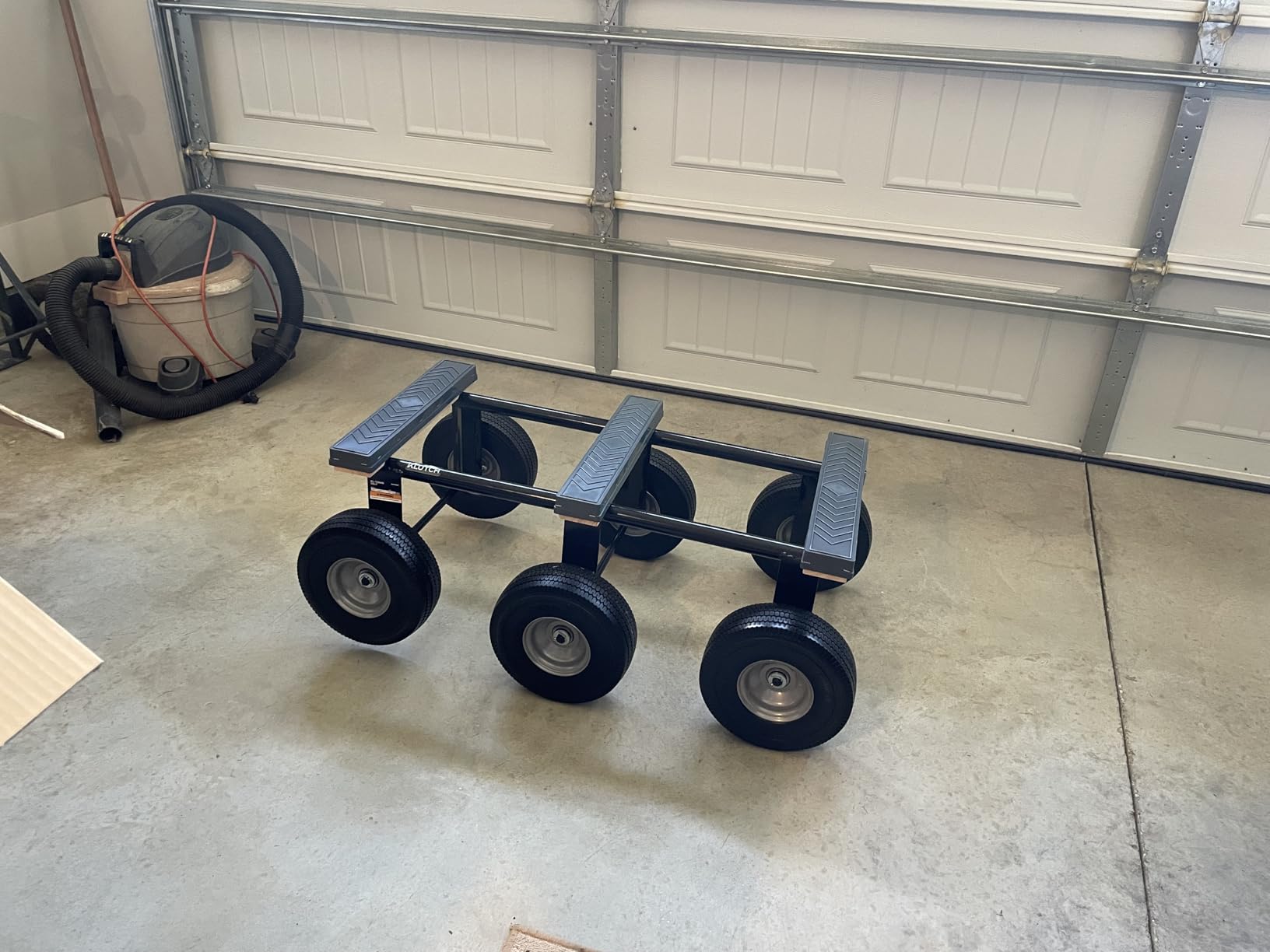 Klutch 6-Wheel All-Terrain Dolly, 1,200-Lb. Capacity customer photo 1