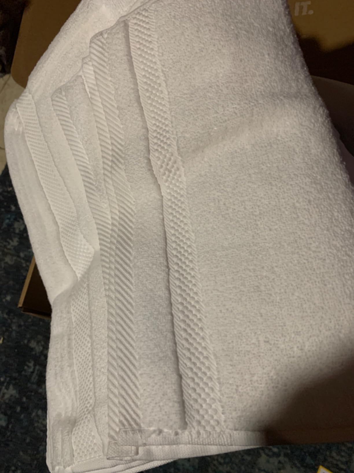 Alusa Home 100% Organic Zero-Twist Cotton Towels - GOTS Certified Luxury Bath Towels - Ultra Soft & Plush 700GSM Long-Staple Cotton - 6 Piece Towel Set (Pewter Grey) customer photo 2