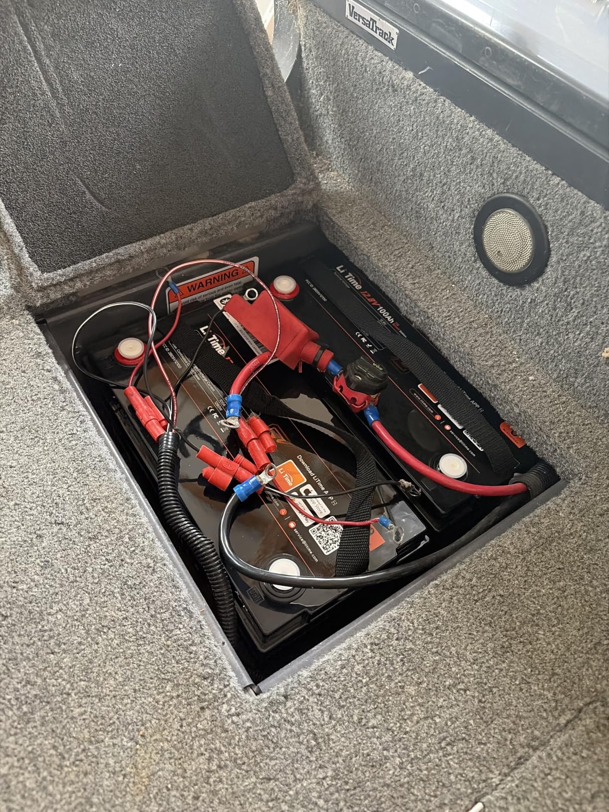 Litime 12V 100Ah RV Self-Heating LiFePO4 Lithium Battery for Marine, Camper | Group 24, Bluetooth, 2 Heating Mode, 4000+ Deep Cycle, IP65 Waterproof, 100A BMS for Van, Trailer, Trolling Motors customer photo 2