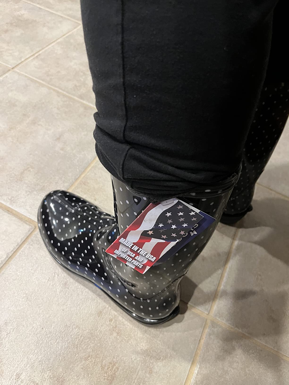 Sloggers Waterproof Garden Rain Boots for Women - Cute MidCalf Boots customer photo 1