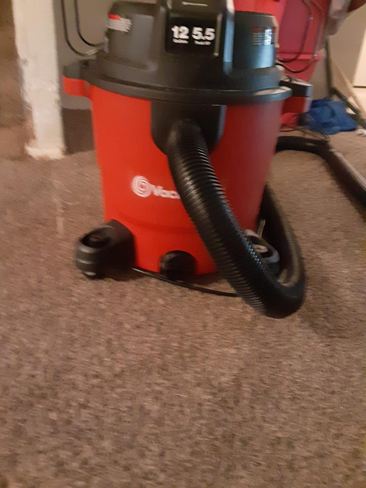 Vacmaster 16-Gallon 6.5 Peak HP Wet/Dry Vacuum - VJH1612PF 1101, Red customer photo 1