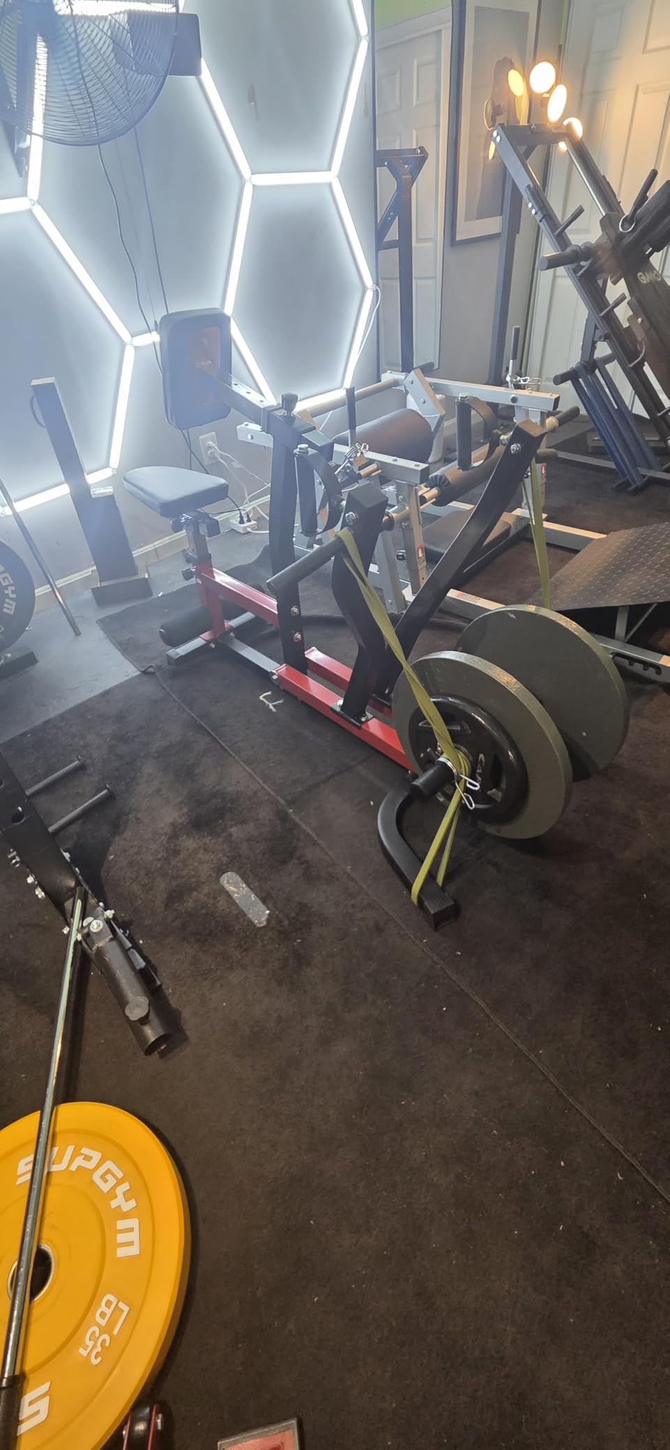 Mikolo Plate Loaded Seated Row Machine for Home Gym, 400LB Capacity, Independent Arms & Adjustable Seat for Full Back Workout customer photo 2