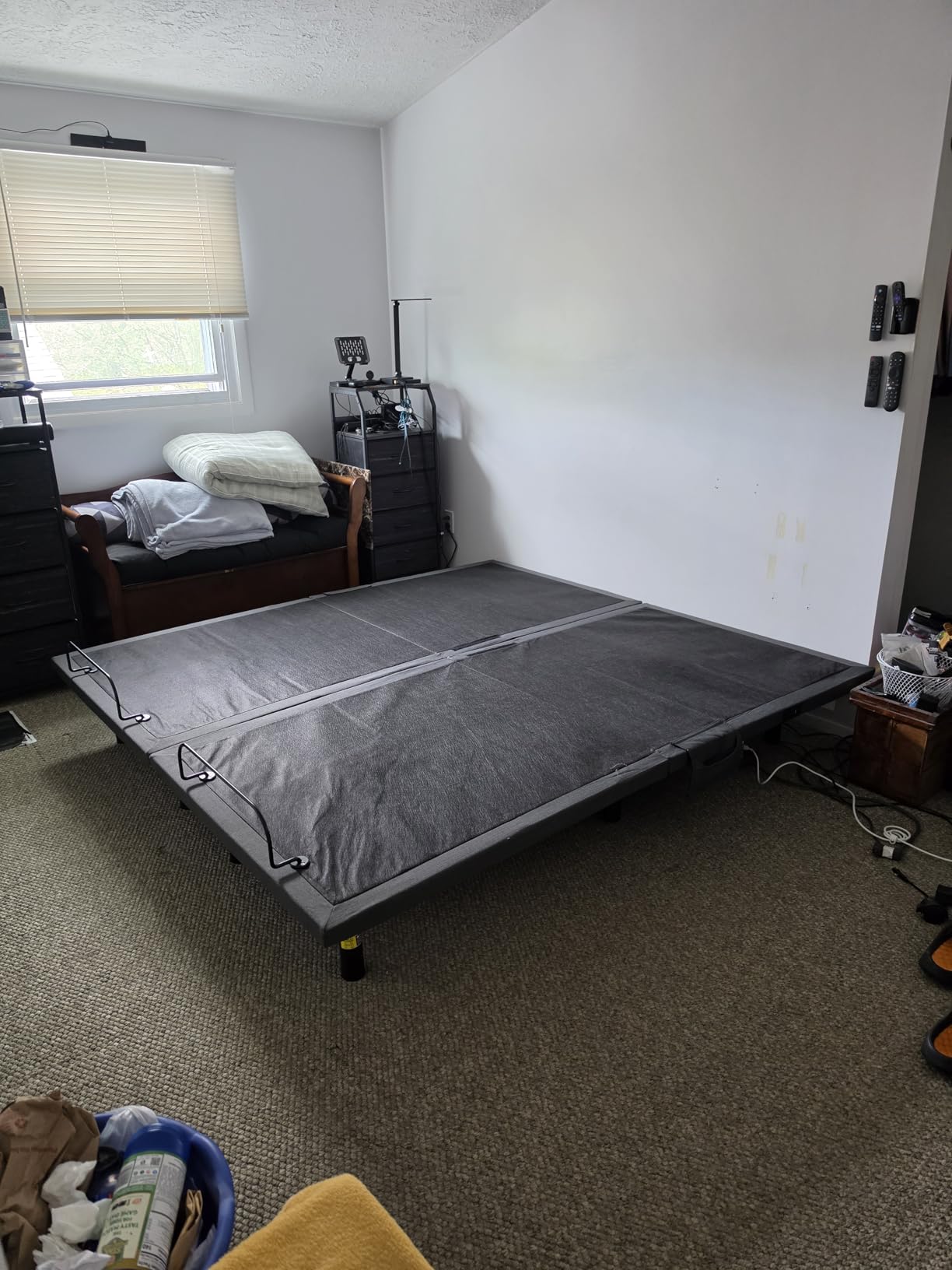 Amada Split King Adjustable Bed Frame with Massage and Zero Gravity | Head and foot incline for reading and TV, independent control for couples, dual-side USB charging, under-bed nightlight customer photo 1