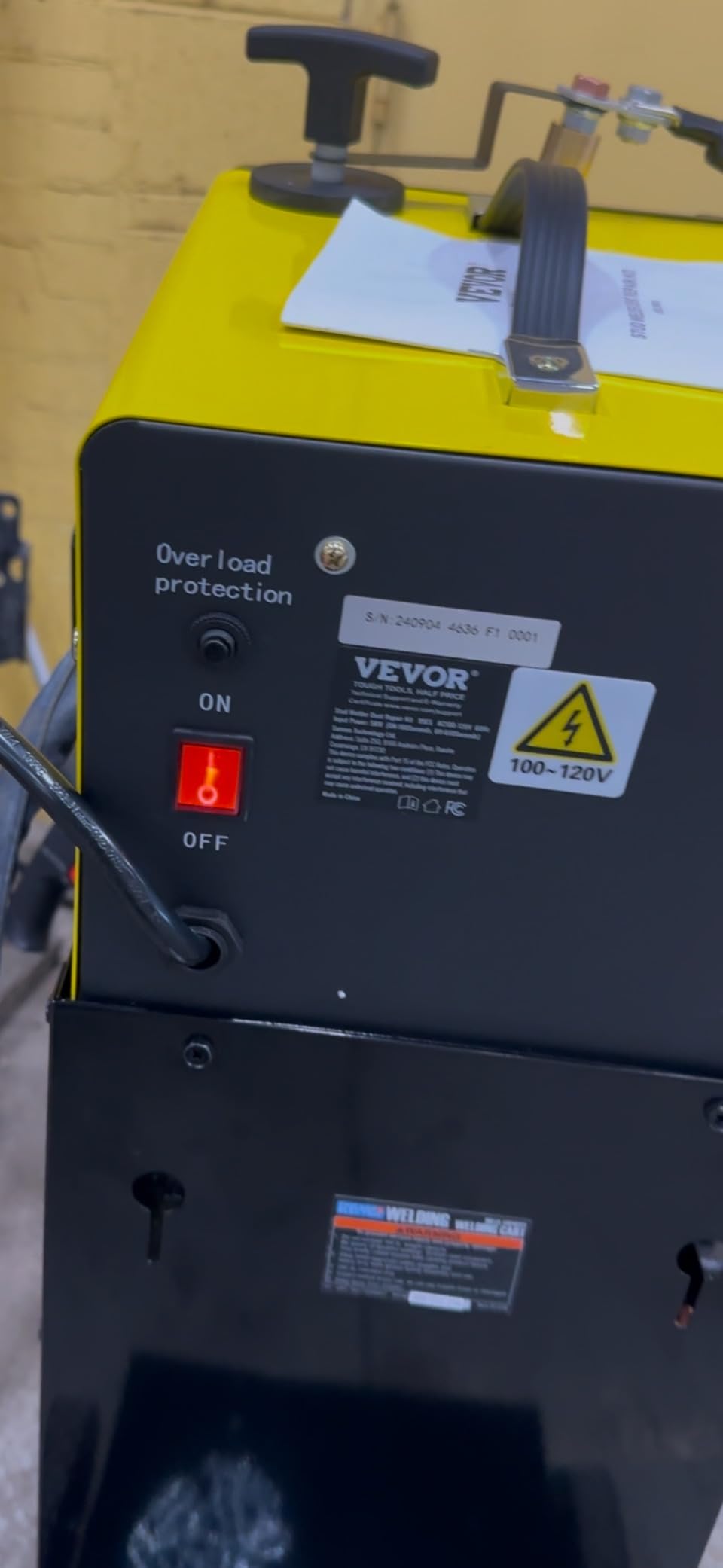 VEVOR Dual Pro Stud Welder Deluxe AL/Fe Dent Repair Kit, Professional 5KW Welder with Auto/Manual Welding and 10 Modes, 110V Spot Welding Dent Repair Machine for Steel & Aluminum Auto Panels Repair customer photo 2