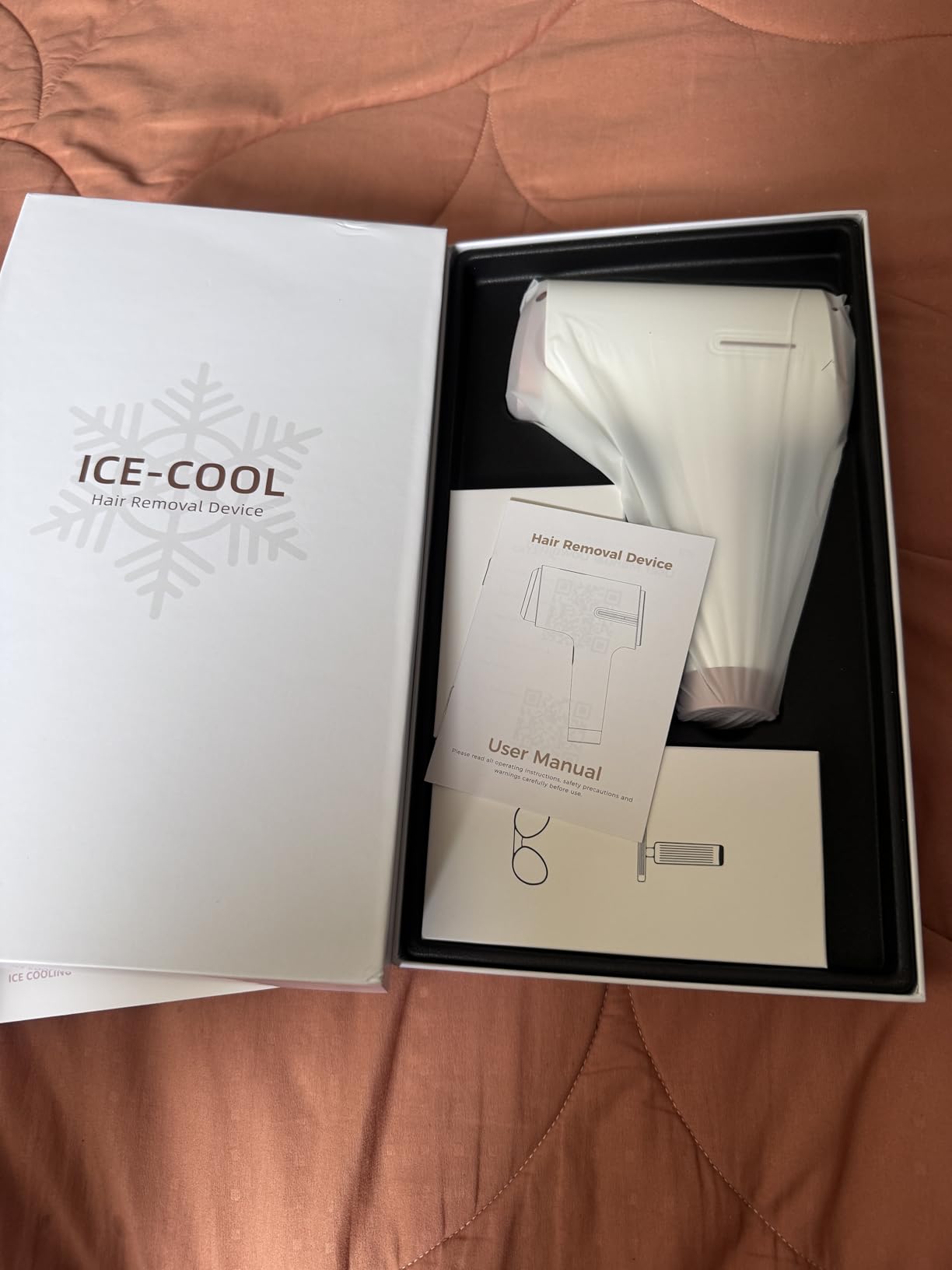 Ubroo IPL Laser Hair Removal Device, 21J Energy, 96% Hair Reduction, 41F Ice Cooling for Women & Men, Face Bikini Underarm, Safe & Painless, At-Home Professional Results customer photo 2