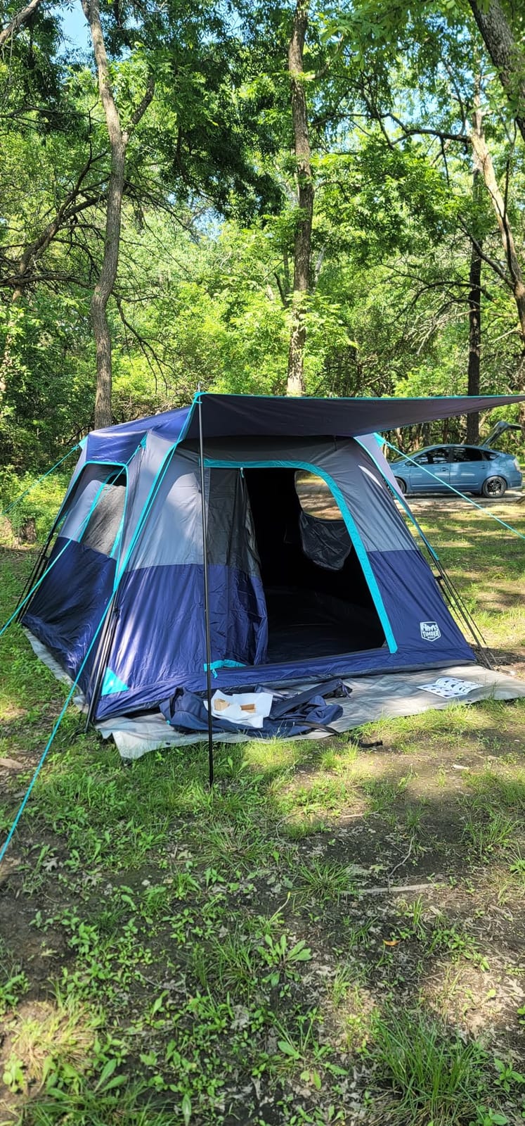TIMBER RIDGE 6/10 Person Instant Cabin Tent, Easy 60 Second Setup | Cabin Tent for Family Camping with Rainfly, Water-Resistant for Outdoor Adventures customer photo 1