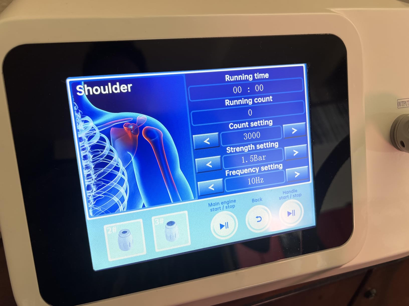 Shockwave Therapy Machine for Muscles and Joints with Full Metal Host, Stable Stronger Energy Output, Non-Invasive customer photo 1