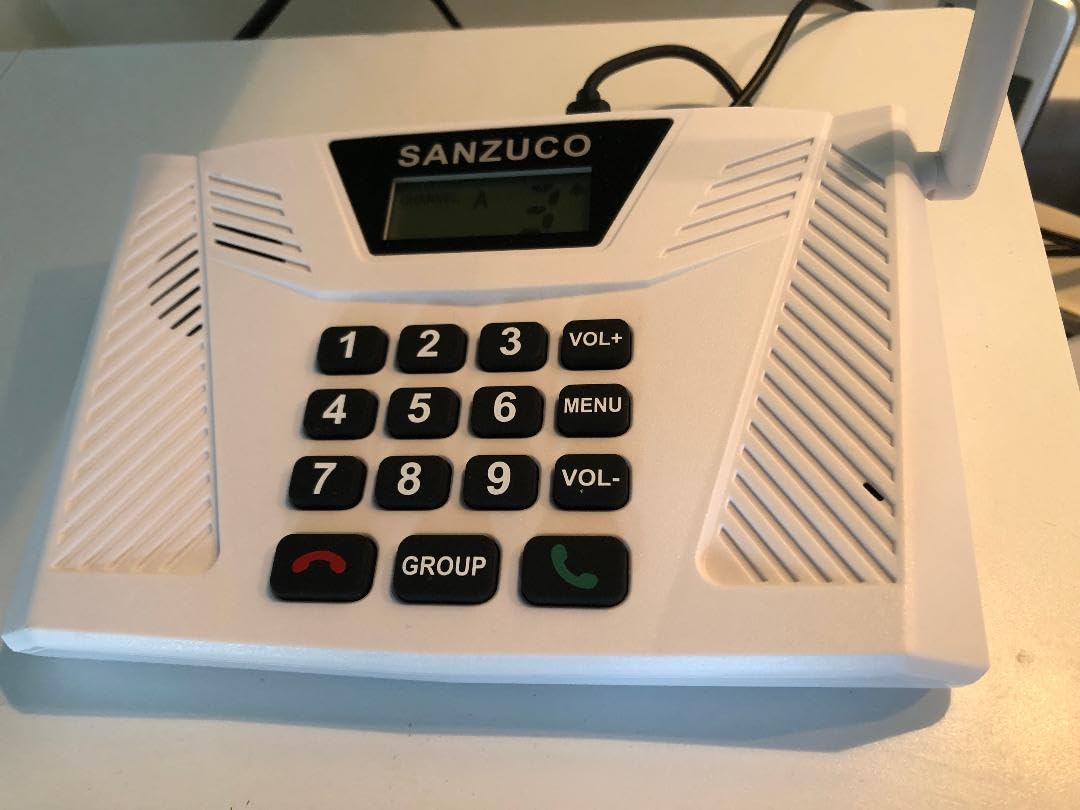 Intercoms Wireless for Home, Hands-Free Full Duplex Intercom 5300ft | Real-Time Two-Way Talk, 2026 Intercom System, Group Call, Auto Answer, Wireless Intercom System for Business Office (4 Pack) customer photo 2