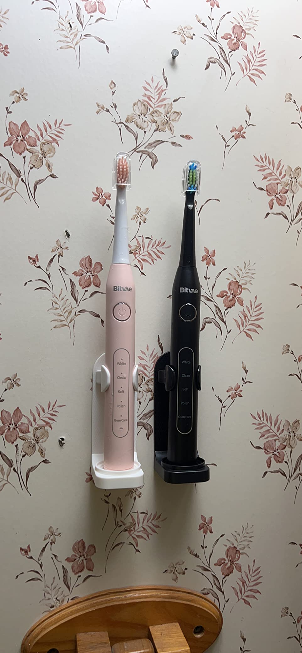 Bitvae ADA Accepted Electric Toothbrush, 60-Day Battery Travel Toothbrush | Adults and Kids, 5 Modes, 8 Heads, Travel Case & Holder, Rechargeable Power, Smart Timer, IPX7 Waterproof, Shadow Black customer photo 1