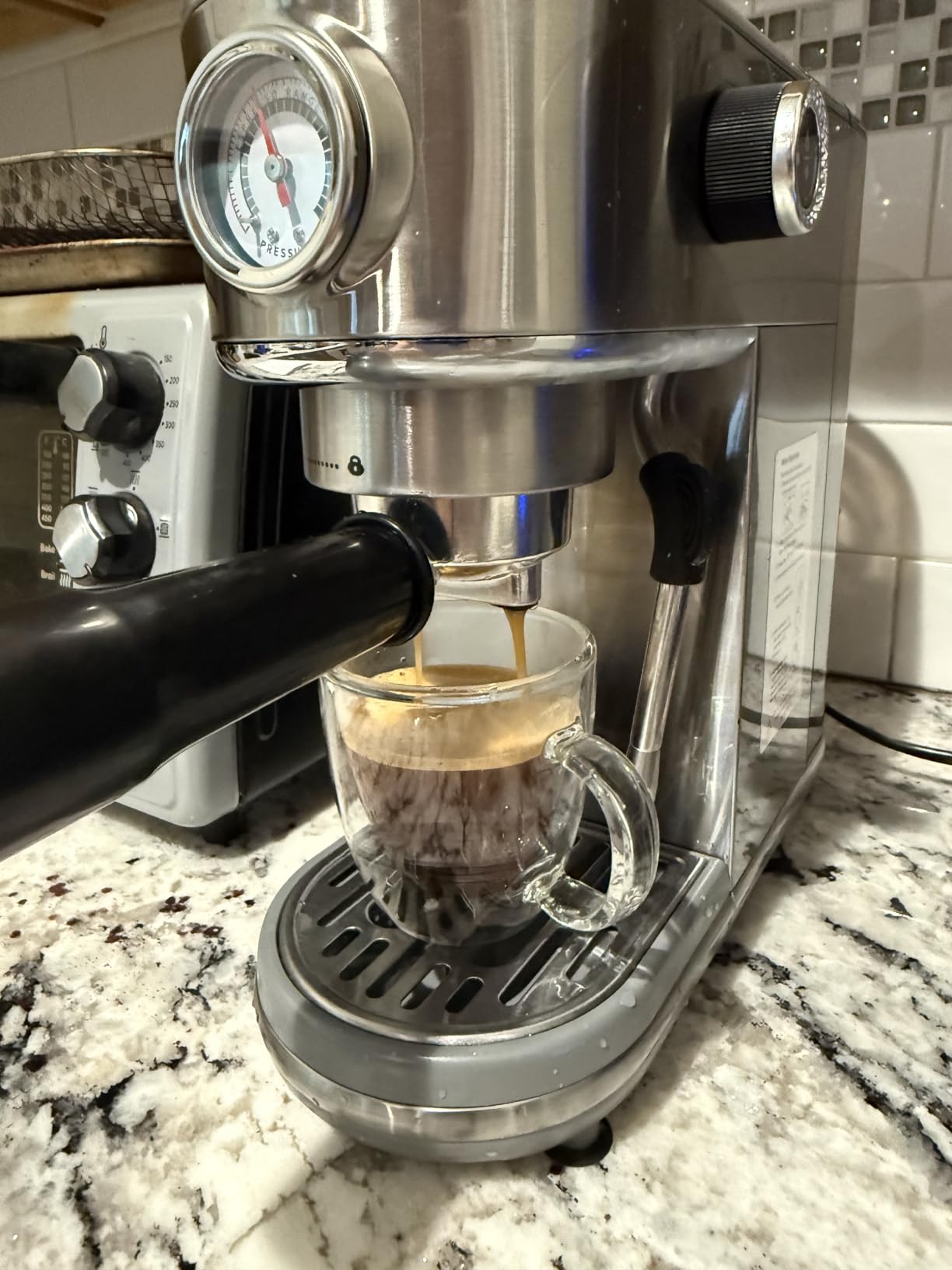atatix Espresso Machine with Milk Frother, 20 Bar Pressure Espresso Maker customer photo 1