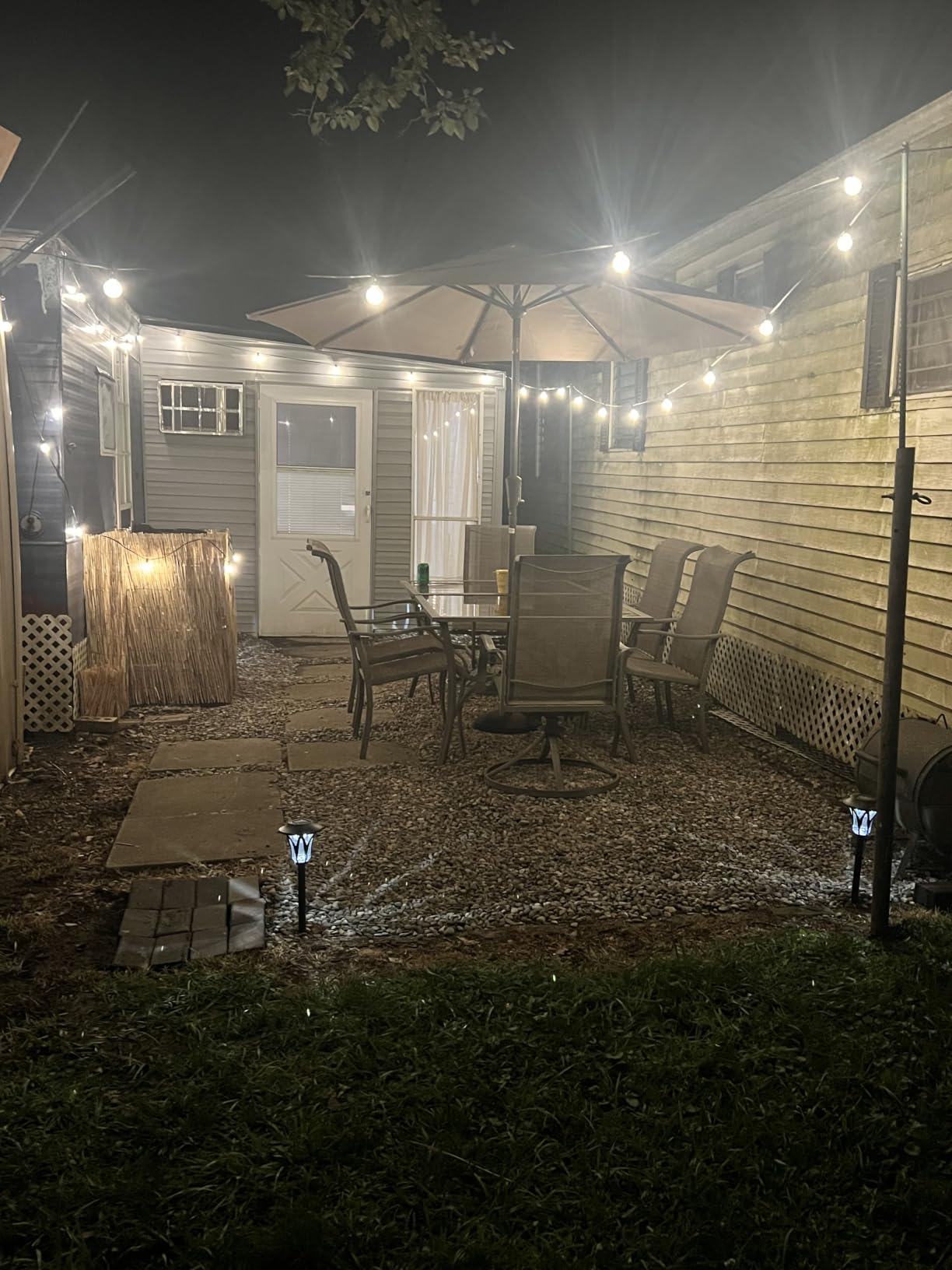 RTTY 200 FT Outdoor String Lights Patio Light for Outside, Waterproof G40 Shatterproof LED Bulbs, Dimmable Hanging Connectable Globe Lighting for Backyard, Cafe, Bistro, Market, Balcony, Porch, 2700K customer photo 1