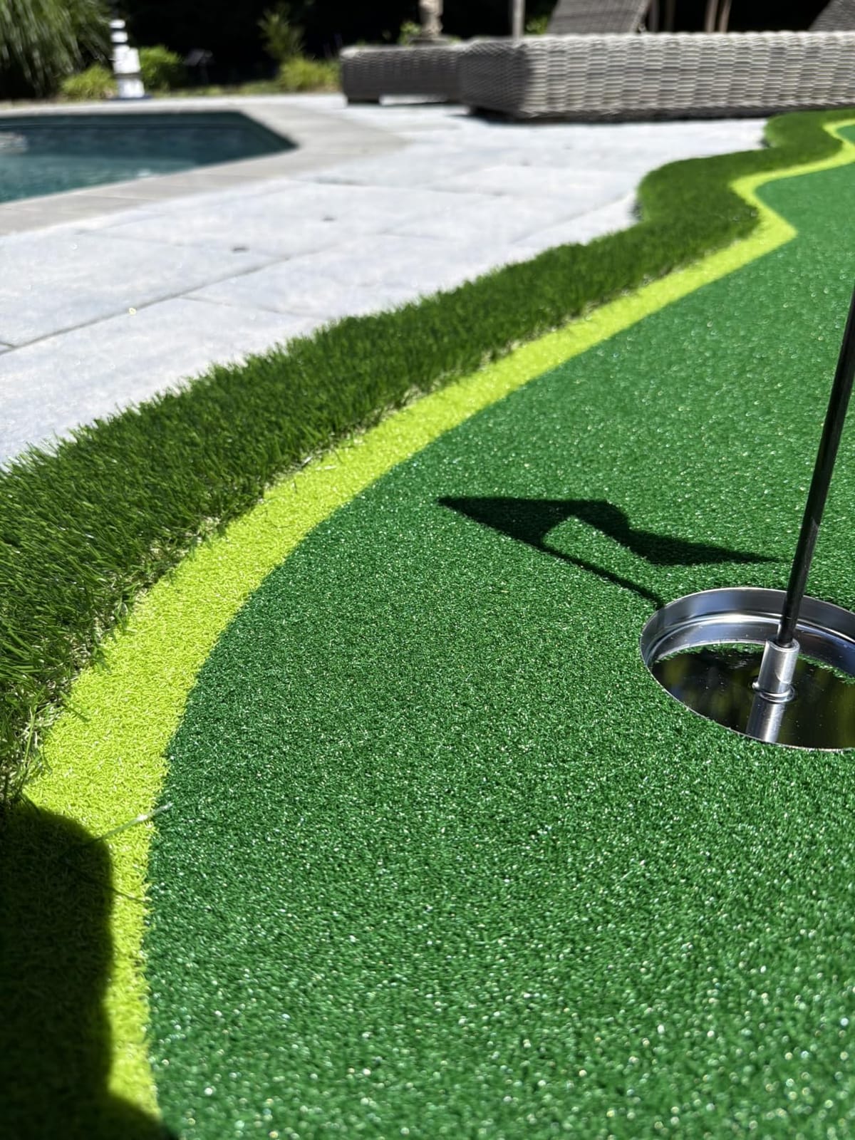 Golf Putting Green/Mat-Golf Training Mat- Professional Golf Practice Mat- Green Long Challenging Putter for Indoor/Outdoor customer photo 1