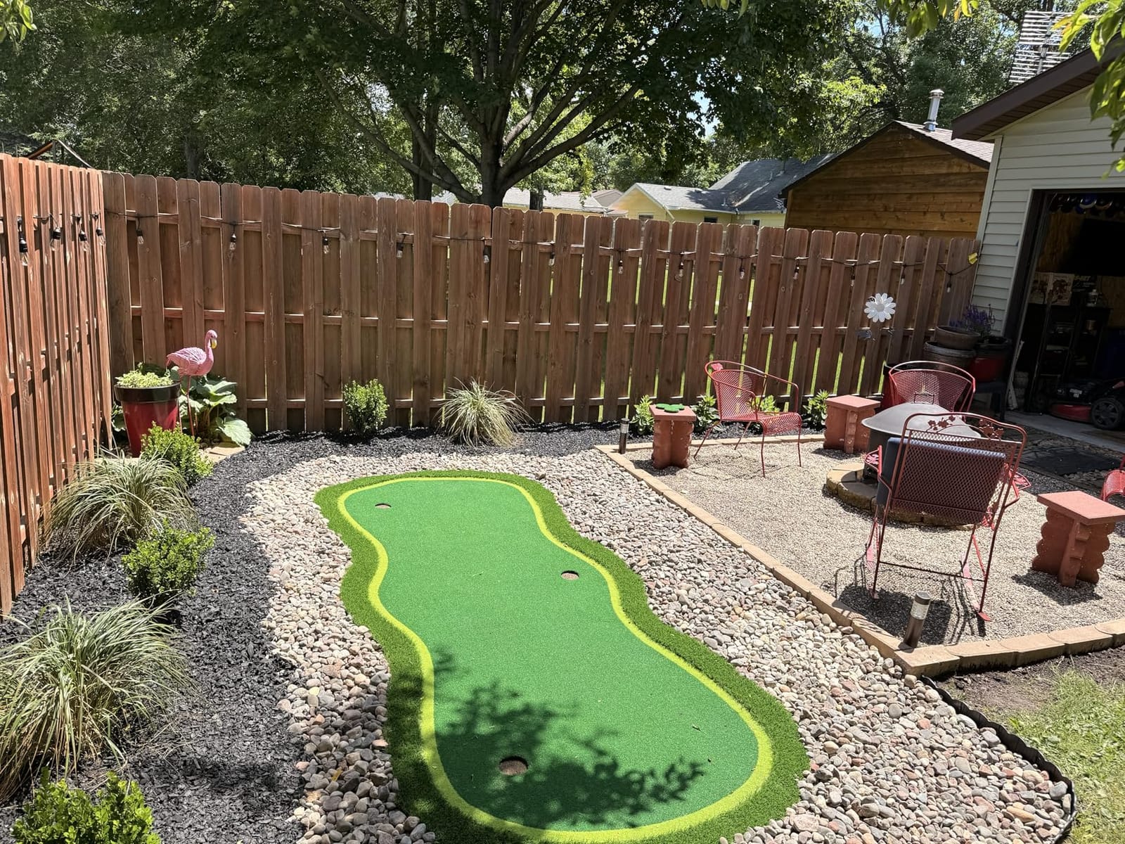Golf Putting Green/Mat-Golf Training Mat- Professional Golf Practice Mat- Green Long Challenging Putter for Indoor/Outdoor customer photo 2