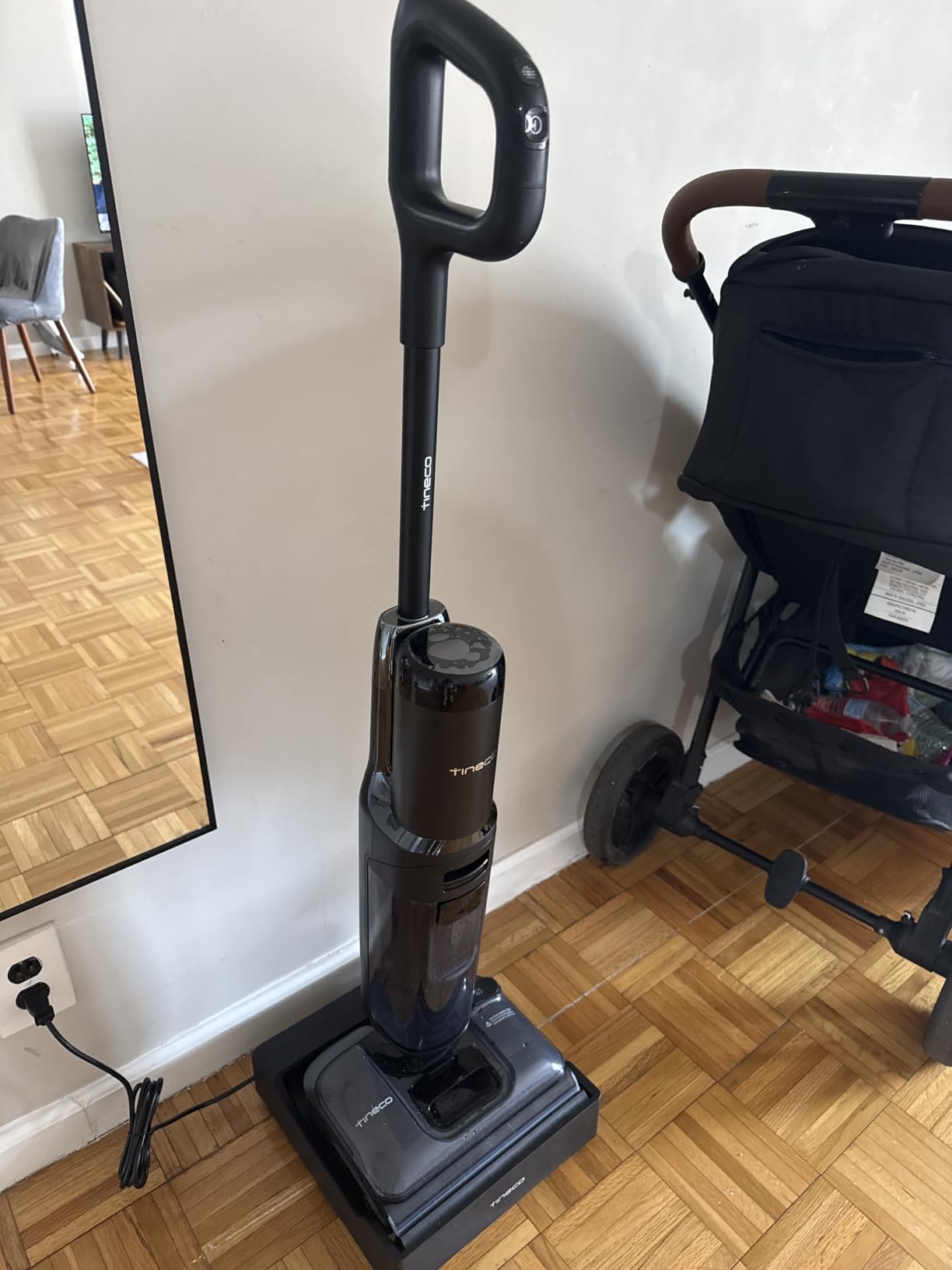 Tineco Floor ONE S7 Stretch Ultra Cordless Wet Dry Vacuum Cleaner, 180 Lay-Flat Anti-Tangle Design, 50 Minutes Runtime, 185 Flashdry Self-Cleaning, Dual-Sided Edge Cleaning customer photo 1