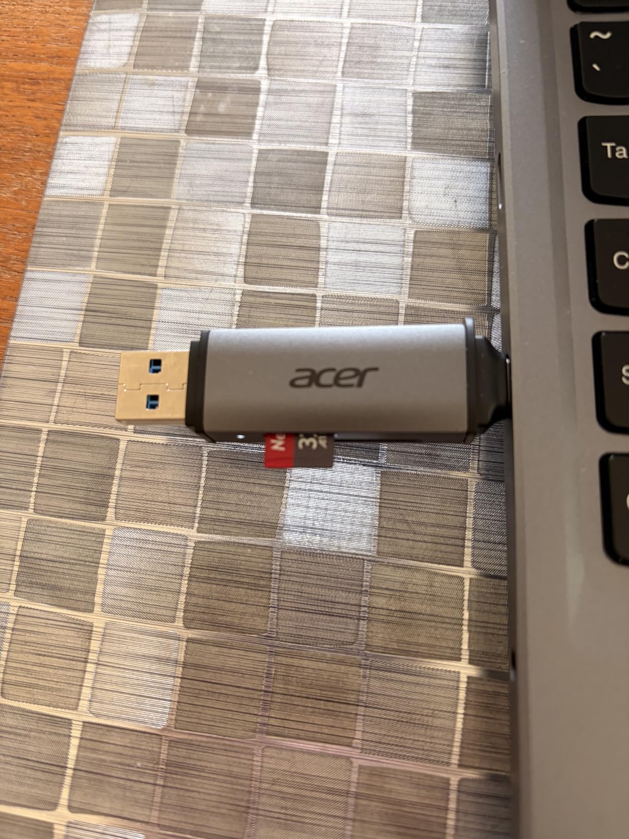 acer SD Card Reader USB C, Dual Slots USB 3.0 Type C to Micro SD Card Adapter, Memory Card Reader for MicroSD, SDHC, SDXC, Compatible with Laptop, PC, iPhone16/15, MacBook Pro/Air, iPad Pro, Android customer photo 2