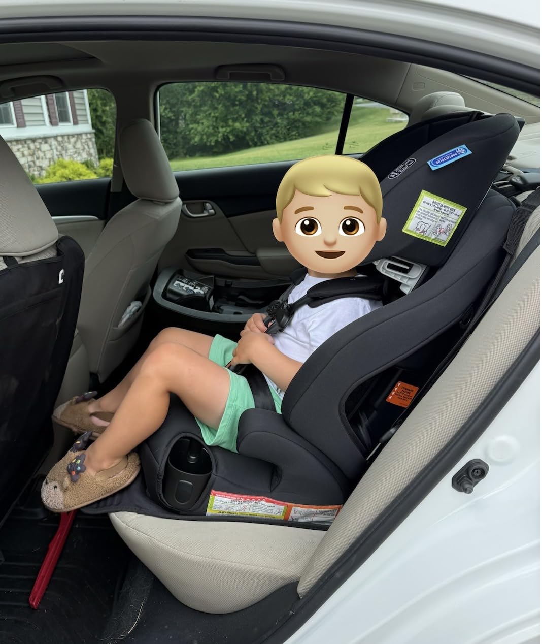 Graco Tranzitions 3-in-1 Harness Booster Car Seat, Forward Facing Car Seat, Highback, to Backless Booster, Proof customer photo 1