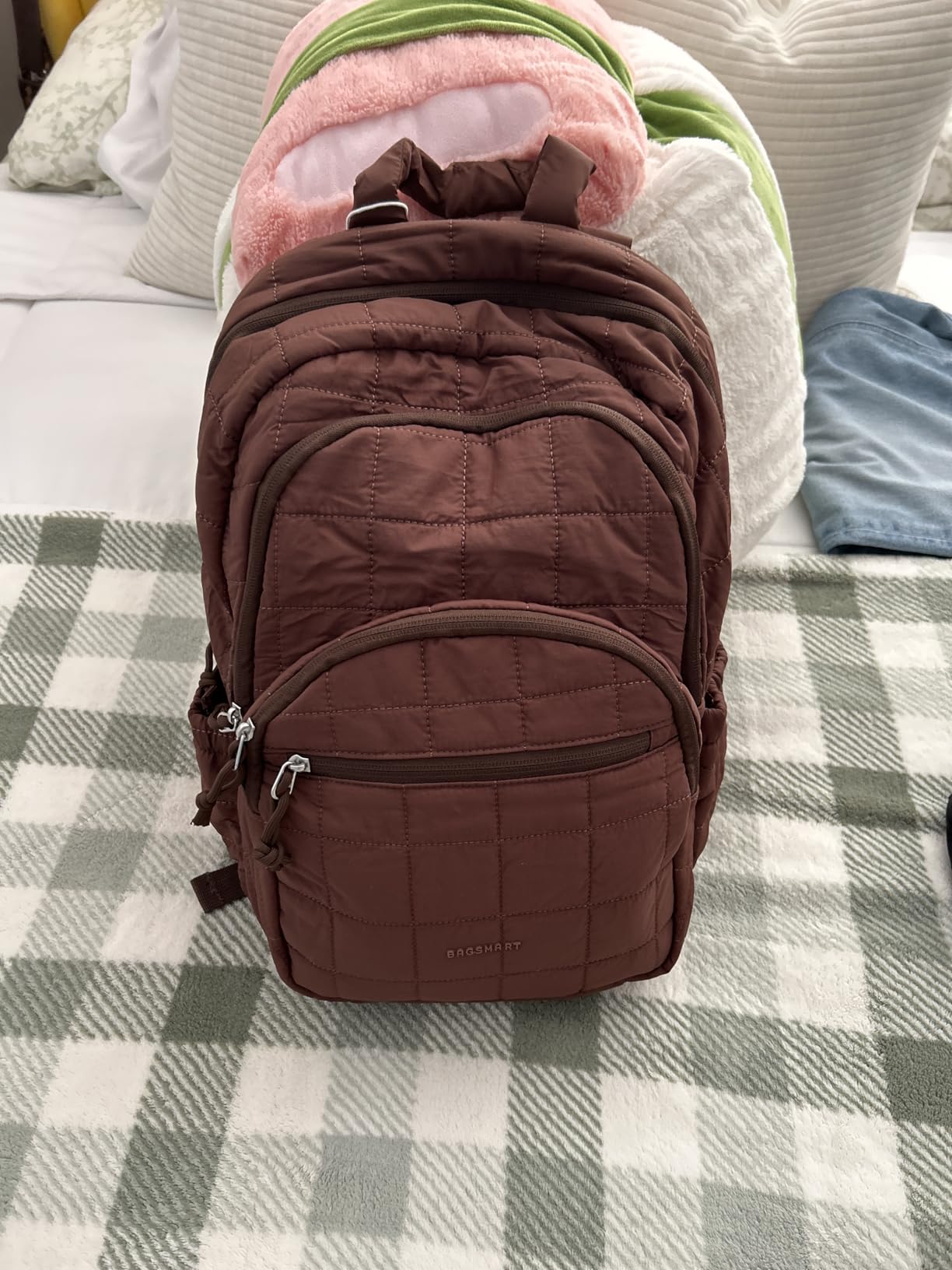 BAGSMART Travel Backpack for Women, 15.6
