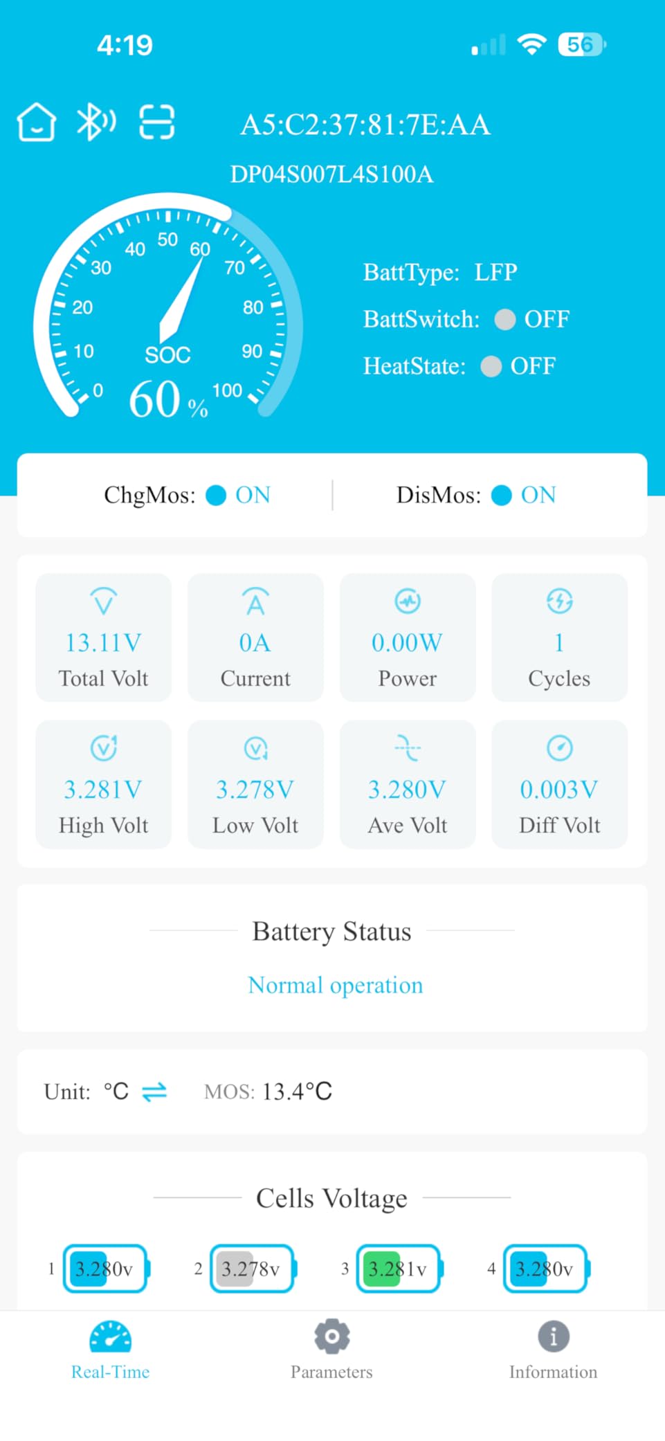 12V100Ah Bluetooth LiFePO4 Battery, Deep Cycle Lithium Battery,15000 Charging Cycles, Lightweight Compact, Perfect For Rv, Trolling Motors, Yacht, Solar Systems customer photo 2