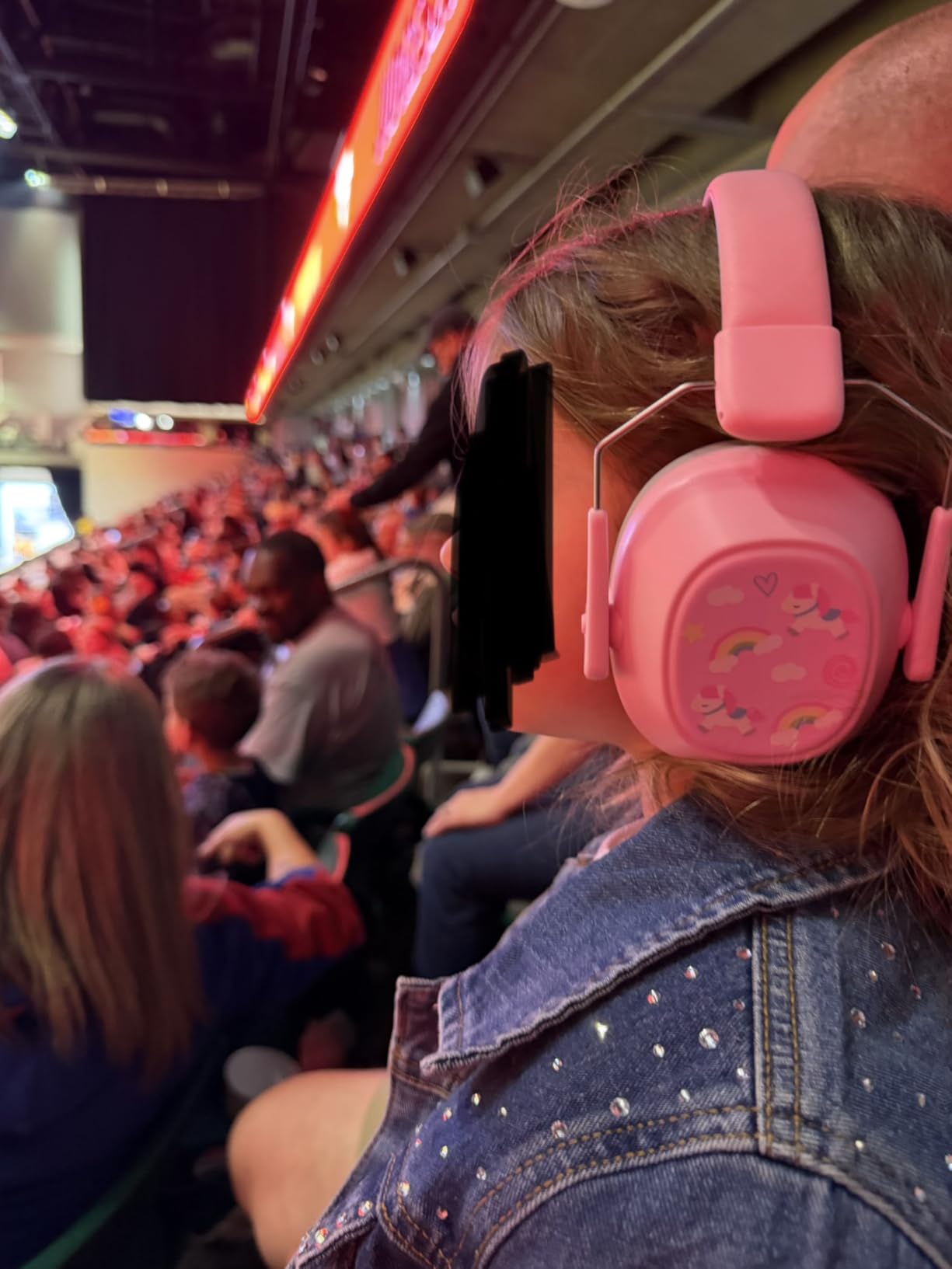 iClever EM01 Noise Cancelling Headphones for Kids Adults, SNR 29dB EarMuffs | Noise Reduction Ear Muffs for Autism Sensory Concentration Aid Ear Hearing Protection for Fireworks Event Monster Jam Concert customer photo 2