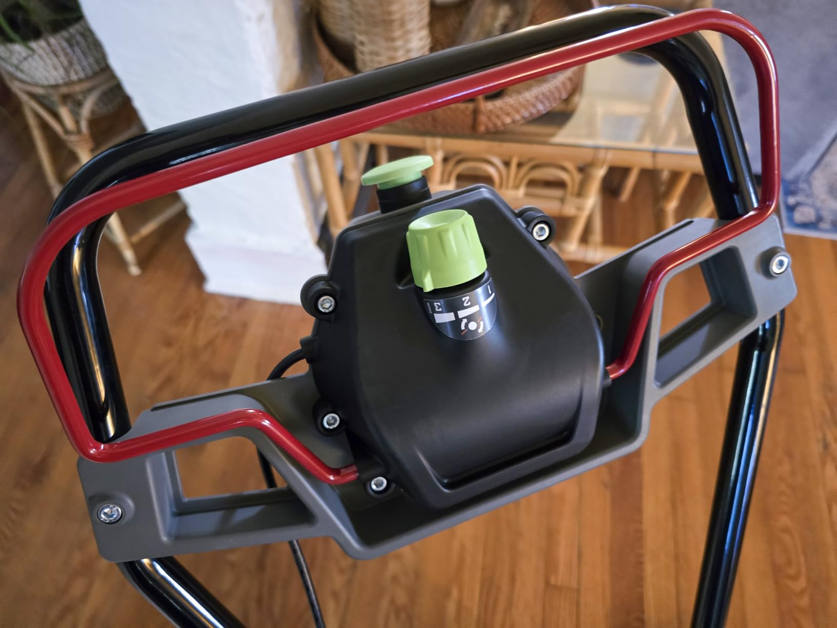 Earthquake 60V Walk Behind String Mower, Includes Two 4Ah Batteries, 22