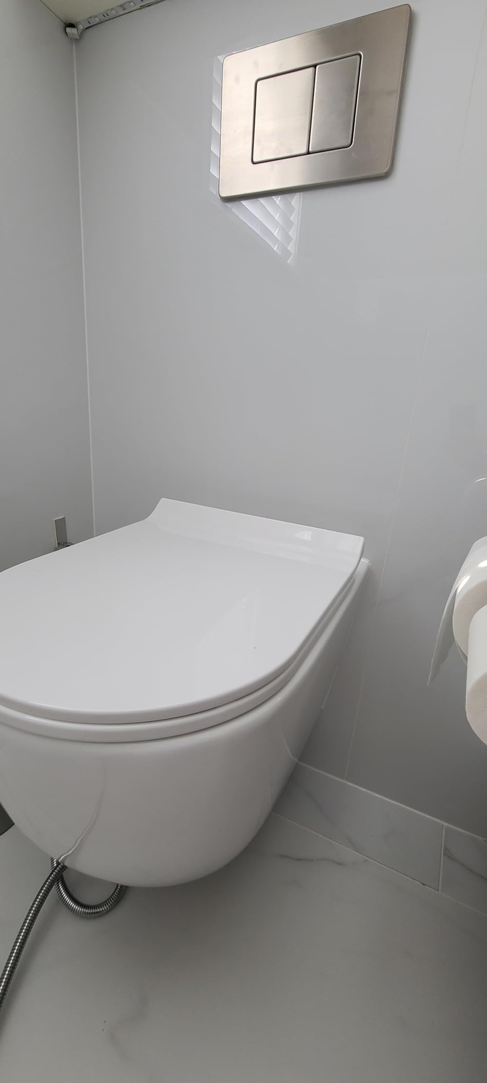 Wall Hung Toilet with Tank, Eridanus Wall Mounted Toilet Combo Set customer photo 2