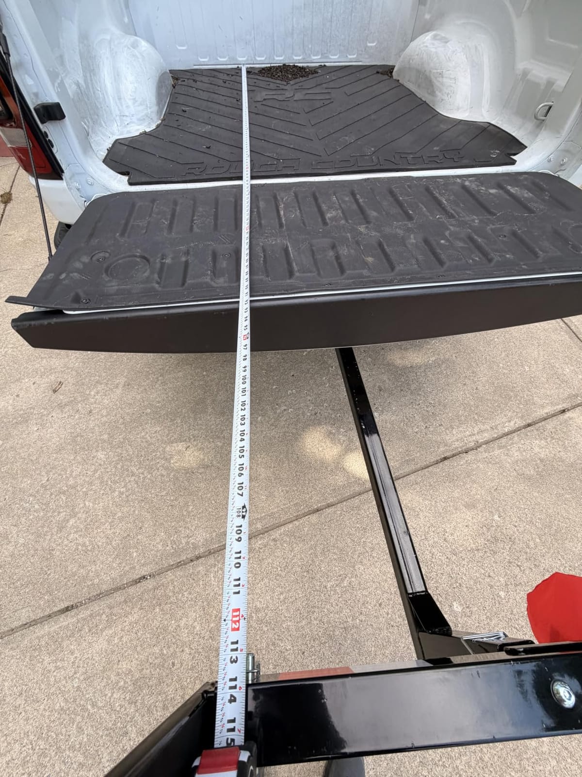 Truck Bed Extender, Pickup Truck Bed Extender Hitch Mount | 500lbs Capacity, 2 in 1 Design, Truck Bed Extension for Kayak Canoe Ladder Lumber customer photo 1