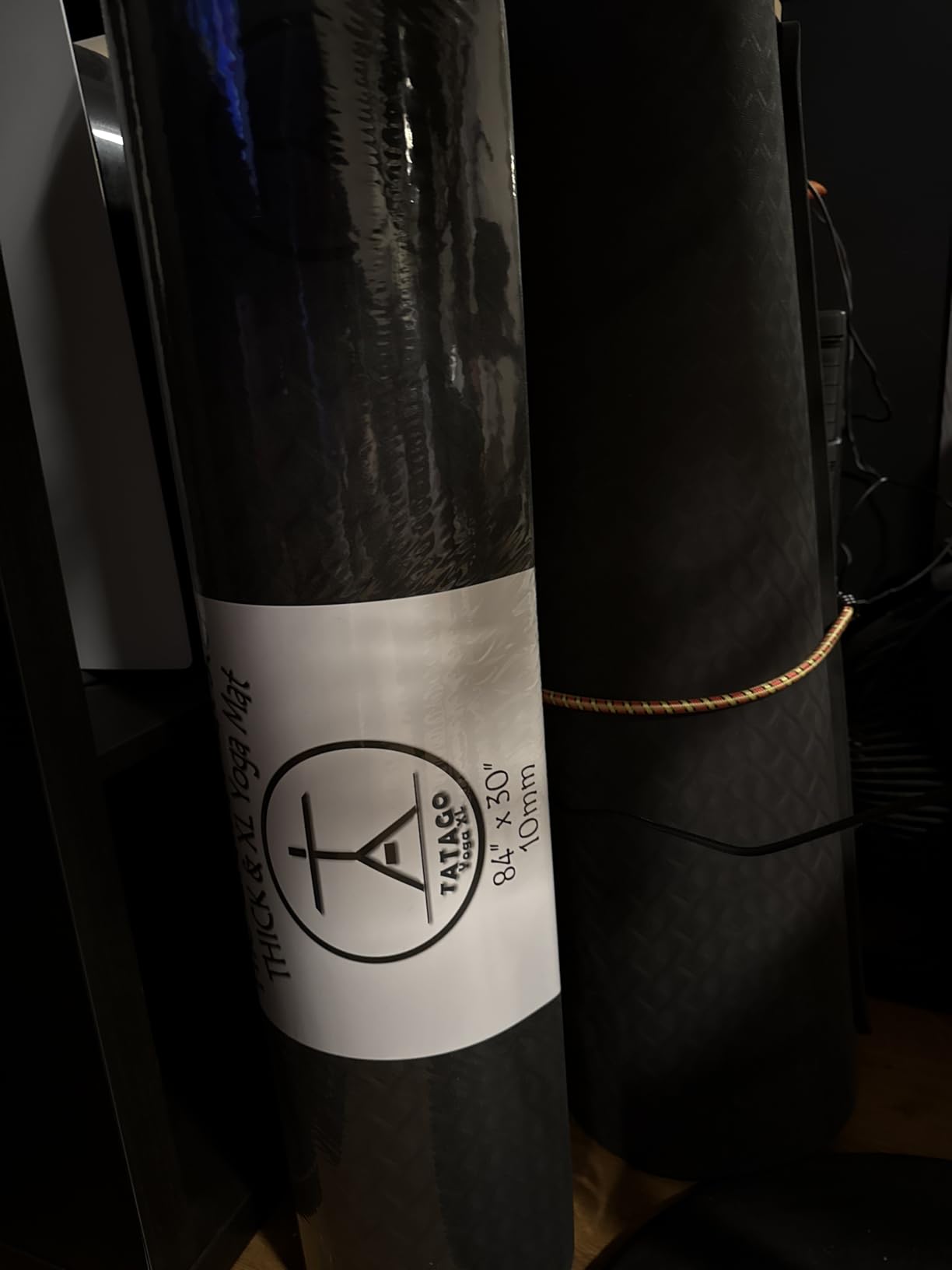 Extra Large Yoga Mat XL, Wide and Long, Extra Thick Non Slip Exercise Mat for Tall Men and Women customer photo 2