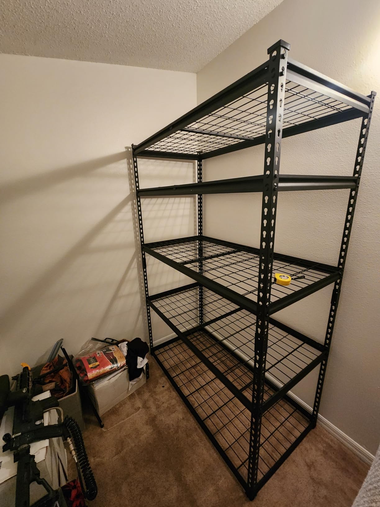VEVOR Storage Shelves, 3000 lbs, 5 Tier Heavy Duty Garage Shelving, 24