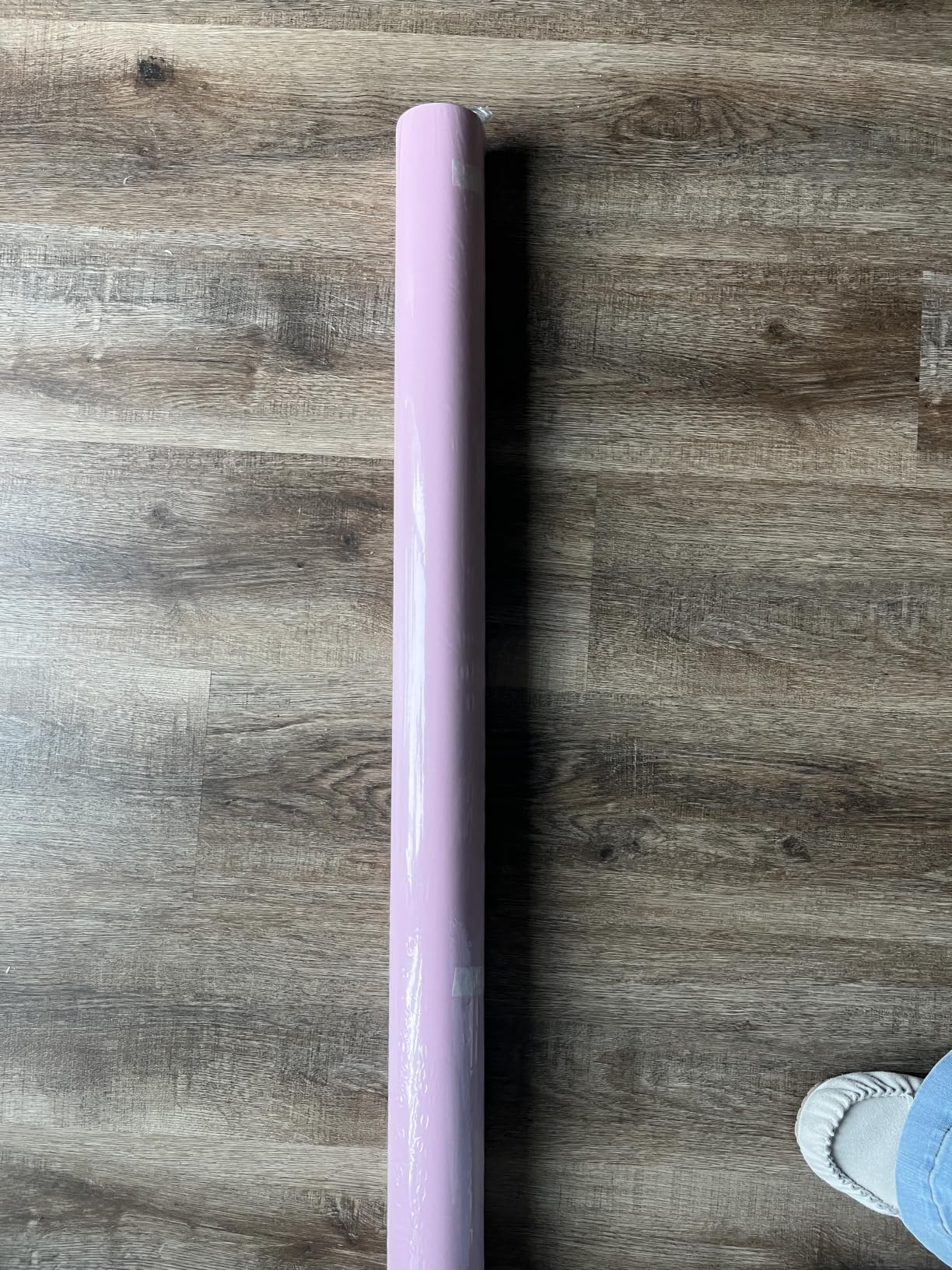 Kate Seamless Paper Backdrop Black Seamless Backdrop Paper Rolls (86''x32.8' Jet) customer photo 2