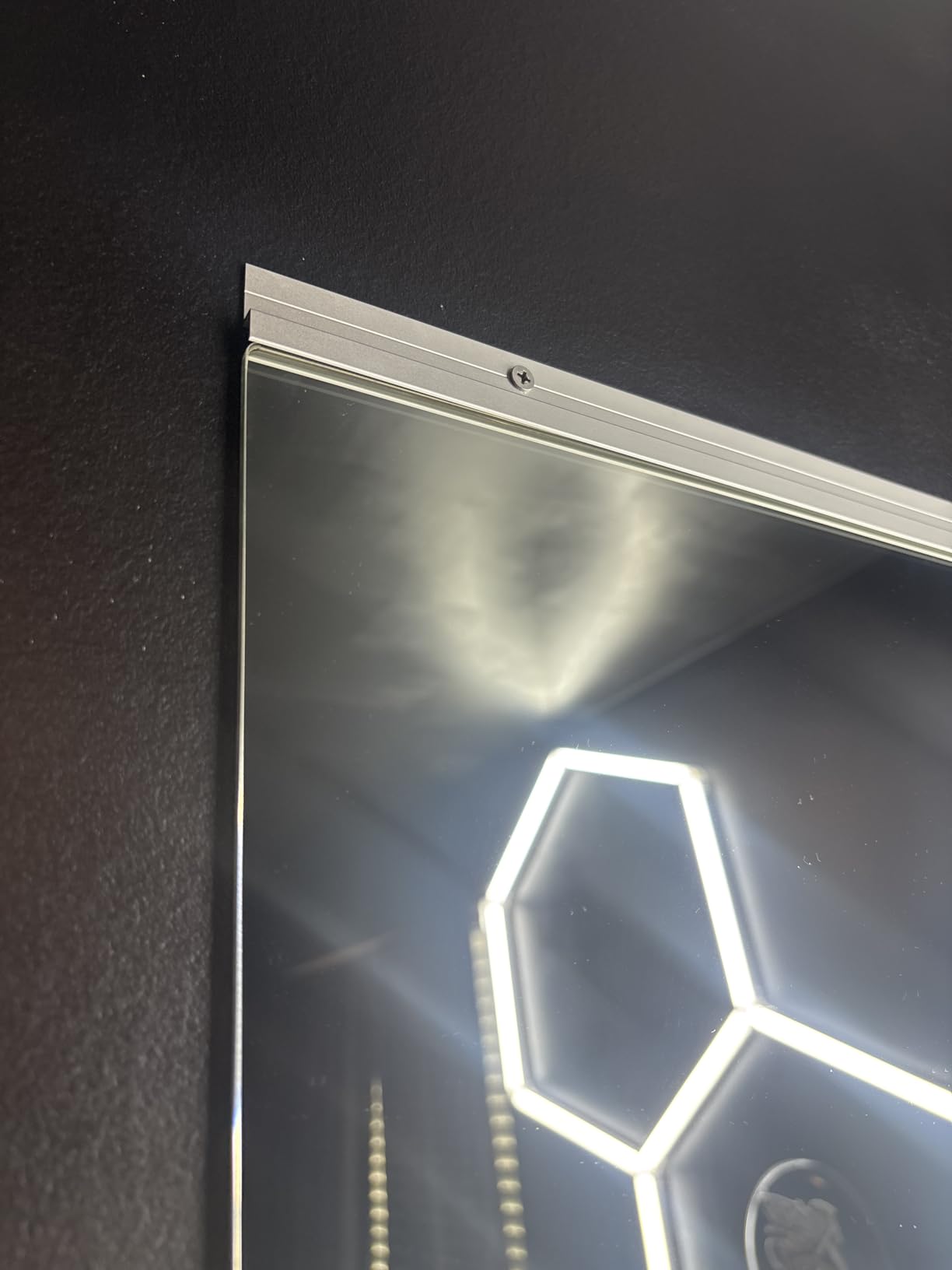 Gym Mirror 48''x48''(2pcs 48''x24'') | Tempered Glass, Frameless Full Body Mirror for Home, Yoga Studios, Dance Rooms, Garage Gyms. customer photo 2