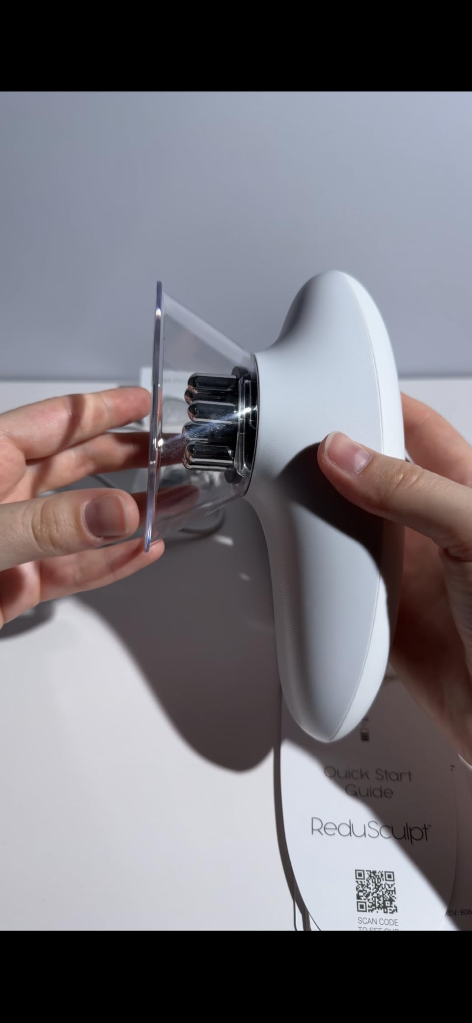 Redu Sculpt Body Sculpting Machine & Cellulite Massage Tool & Vitamin C Oil | Includes Vitamin C Oil for body care routines and skin-tightening massage sessions on stomach, arms, legs and love handles. customer photo 2