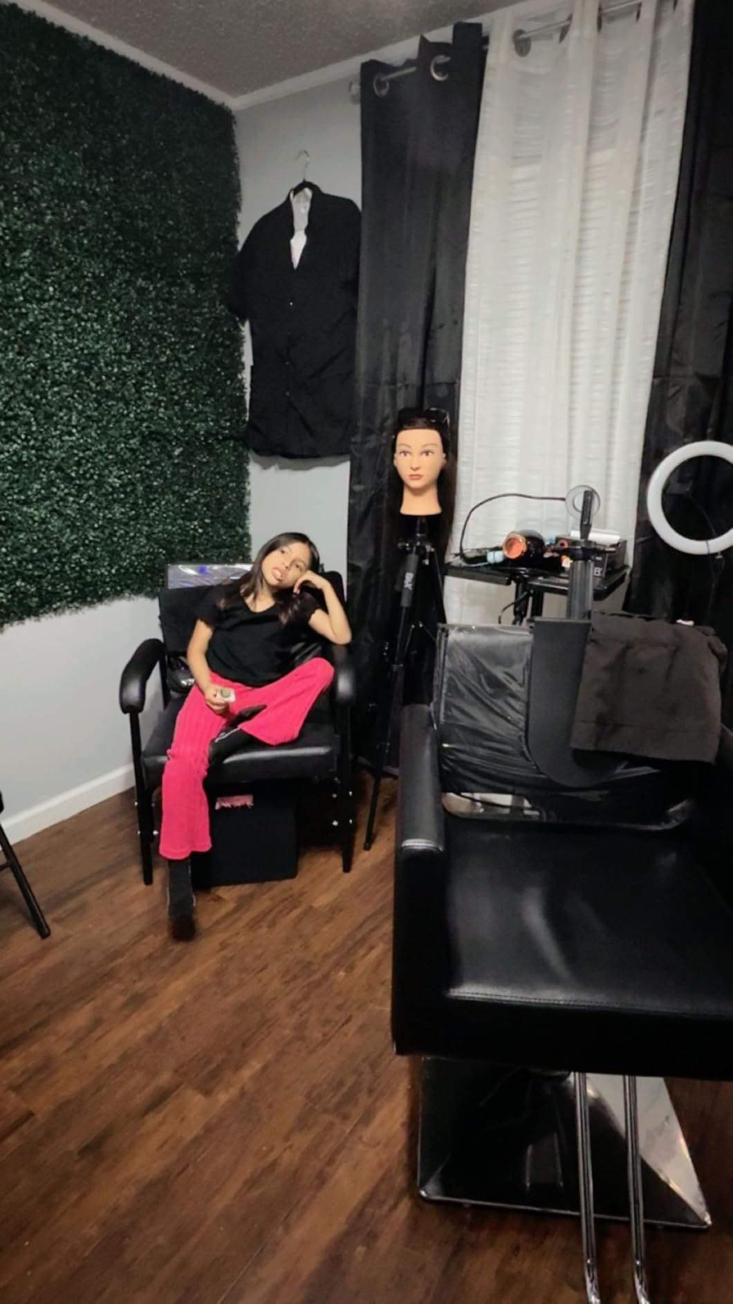 Shampoo Chairs Reclining Shampoo Chairs for Salon Barber Chair Hair Stylist Chair Auto Recline Salon Chair Spa Beauty Equipment for Hair Stylists, Tattoo Artists, Cosmetologists customer photo 2