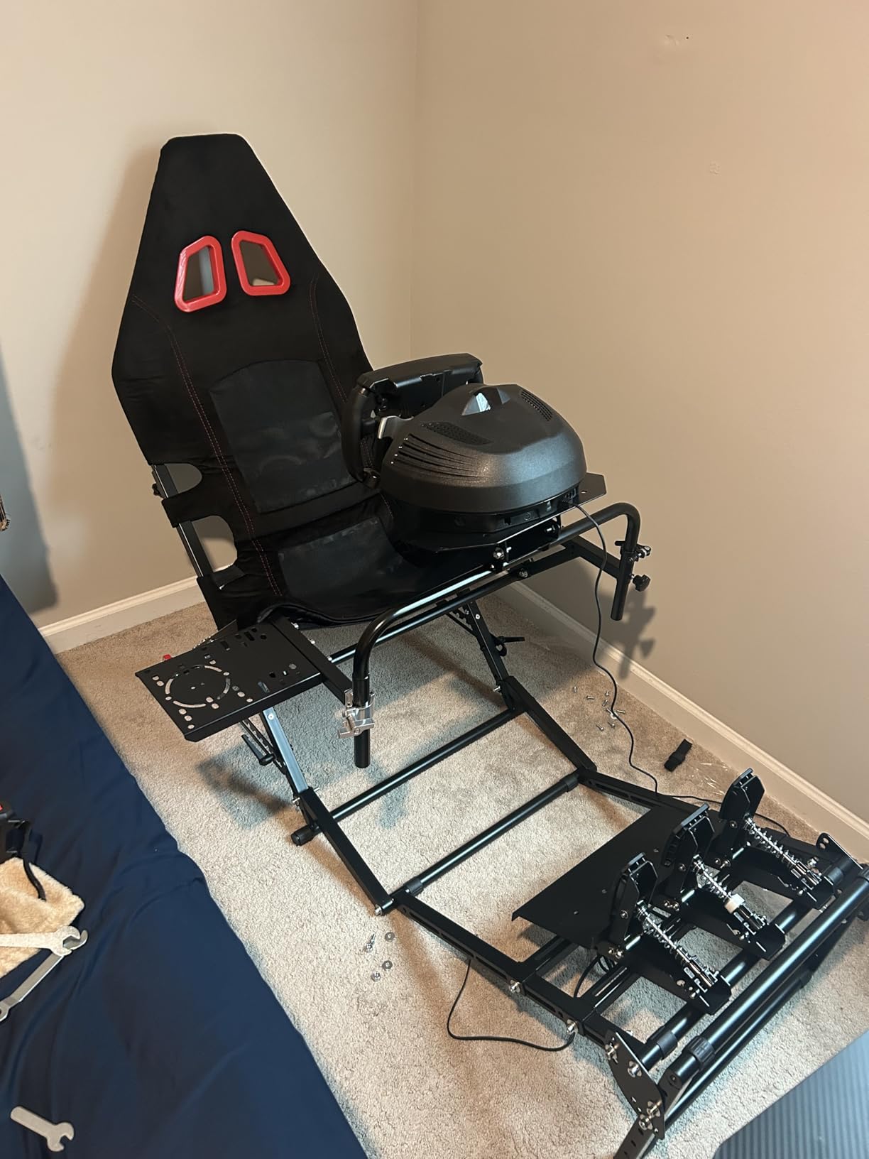 Thrustmaster Raceline Pedals III Modular Sim Racing Pedals - PS5, XBOX & PC | 3-pedal all-metal build, H.E.A.R.T sensors, 3 pressure adjustments, multiple springs, non-slip pads, load-cell upgrade ready customer photo 1
