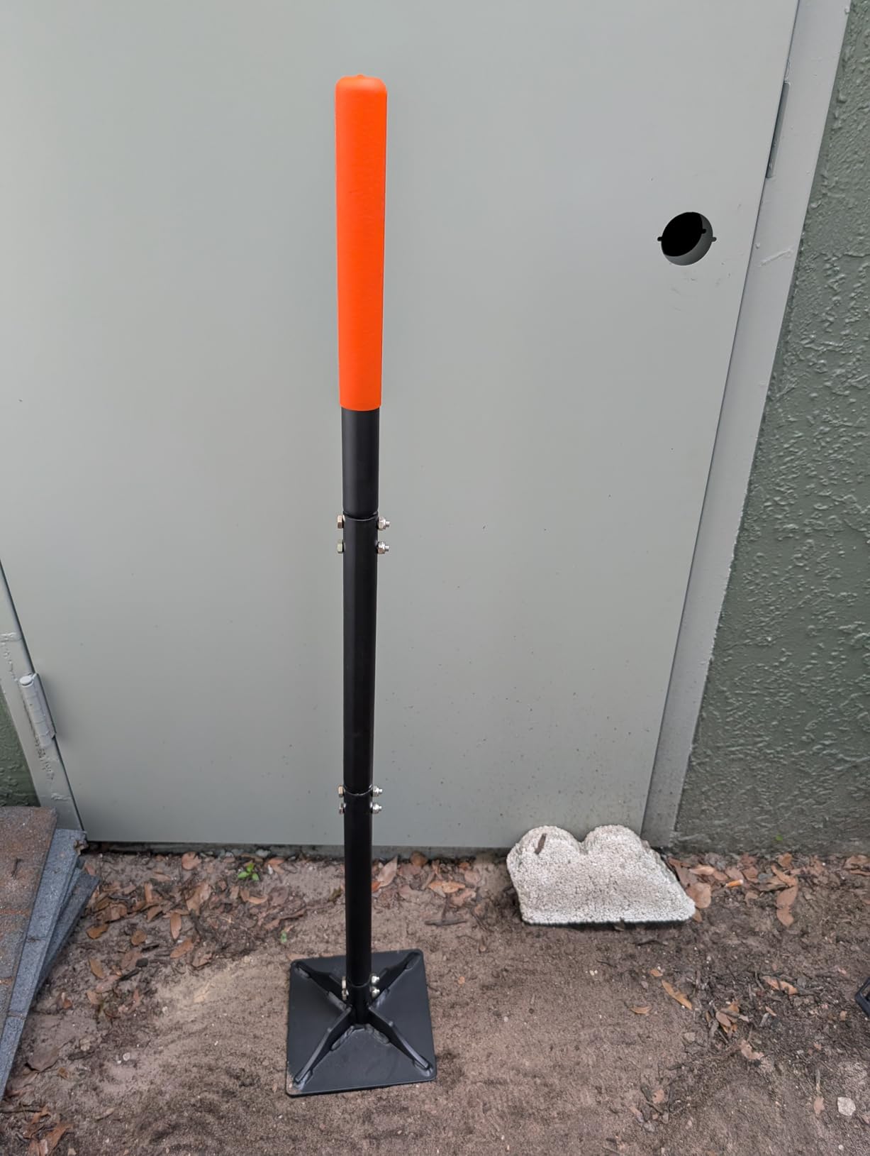 YEELOR 8-inch x 8-inch Steel Tamper Tool, Heavy Duty Hand Tamper | 46-inch Thickened Steel Handle, Double-Bolt Secured, for Leveling Garden Soil & Gravel, Laying Pavers, and Asphalt Patching customer photo 1