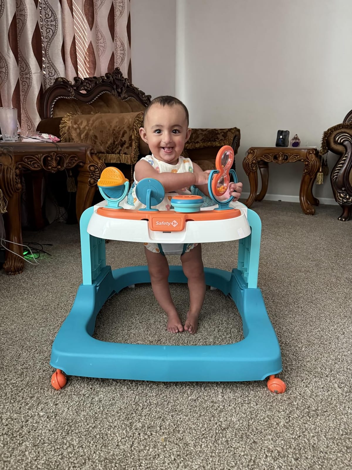 Safety 1st Ready, Set, Walk! DX Developmental Walker, Nantucket 2 customer photo 2
