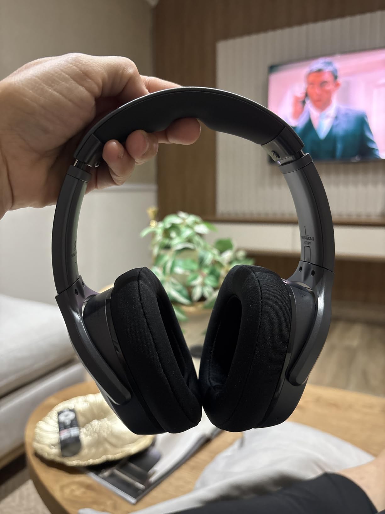 Crusher 540 Active Wireless Sensory Bass Headphones - True Black - Bluetooth, Noise Isolating Over-Ear Secure Fit, Sweat and Water Resistant, 40 Hours Battery, Working Out, Gym, Fitness customer photo 1