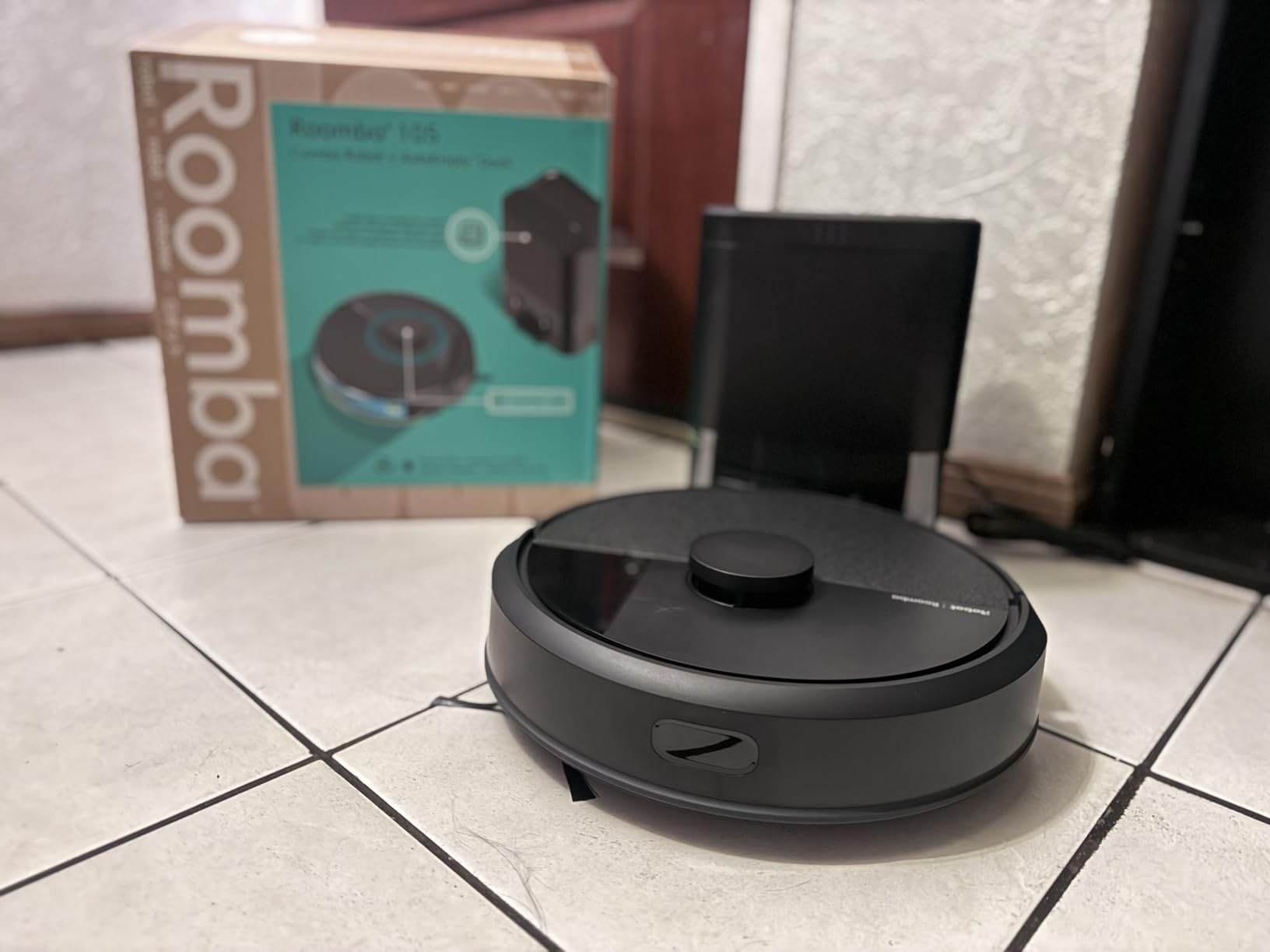 iRobot Roomba 105 Combo Robot Vacuum & Mop with AutoEmpty Dock - Self-Empties for 75 Days, Intense Power-Lifting Suction, LiDAR Navigation, Multiple Cleaning Modes, Avoids Mopping Carpet customer photo 2