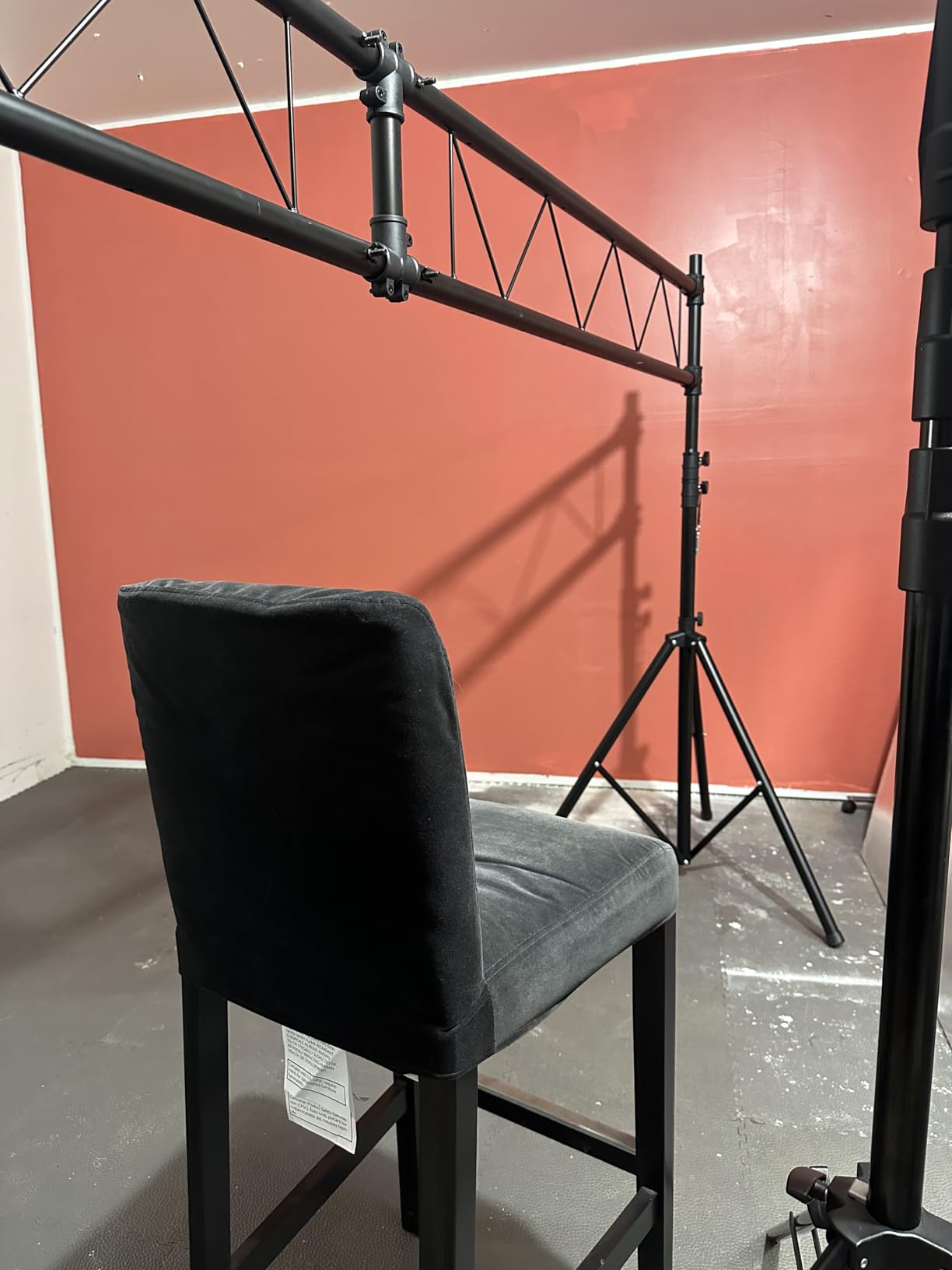 Goplus DJ Light Stand, 14FT Lighting Truss System with 32 Lights Hold 220LBS Capacity, 11-Level Adjustable Heights customer photo 2