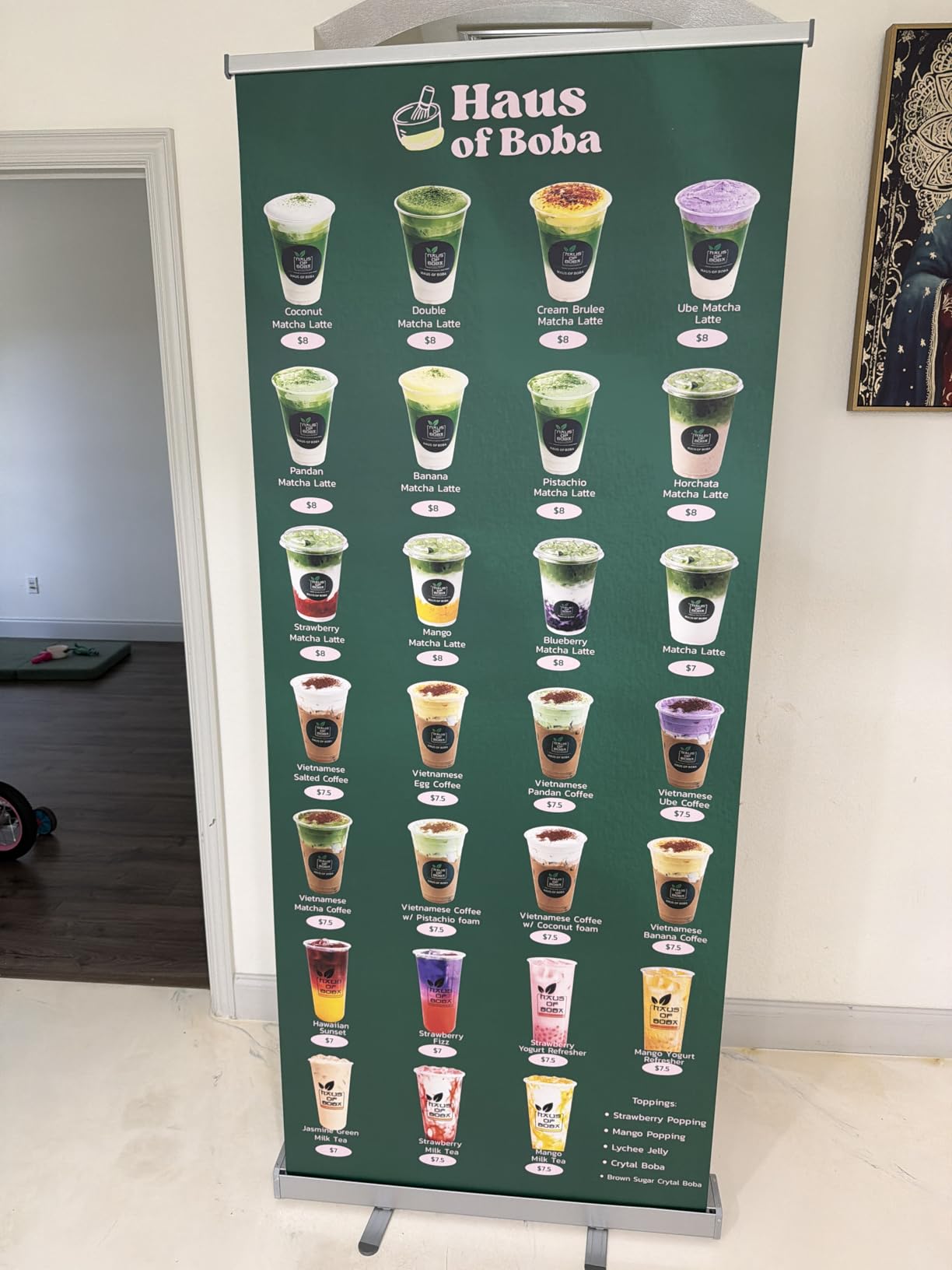 CUSTOM Retractable Banner Stand, Banners are made from curl-free fabric for trade shows, advertising, event displays，with Heavy Duty Frame and Travel case ，MADE IN USA (48